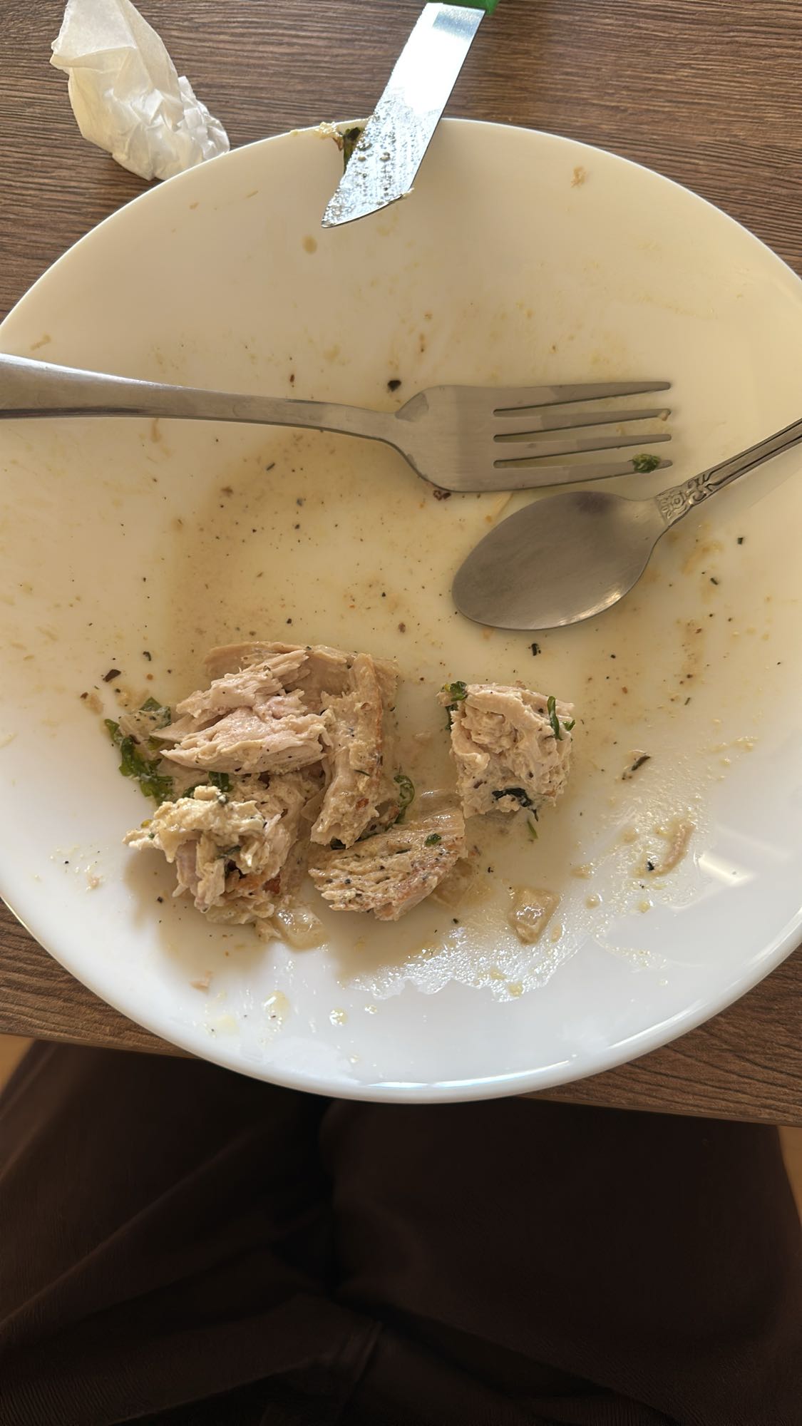 Chicken breast leftovers