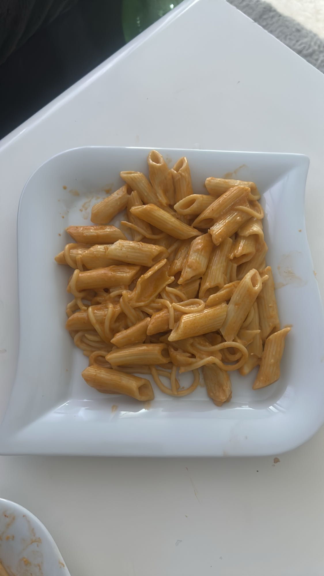 Pasta mit Sahnesoße