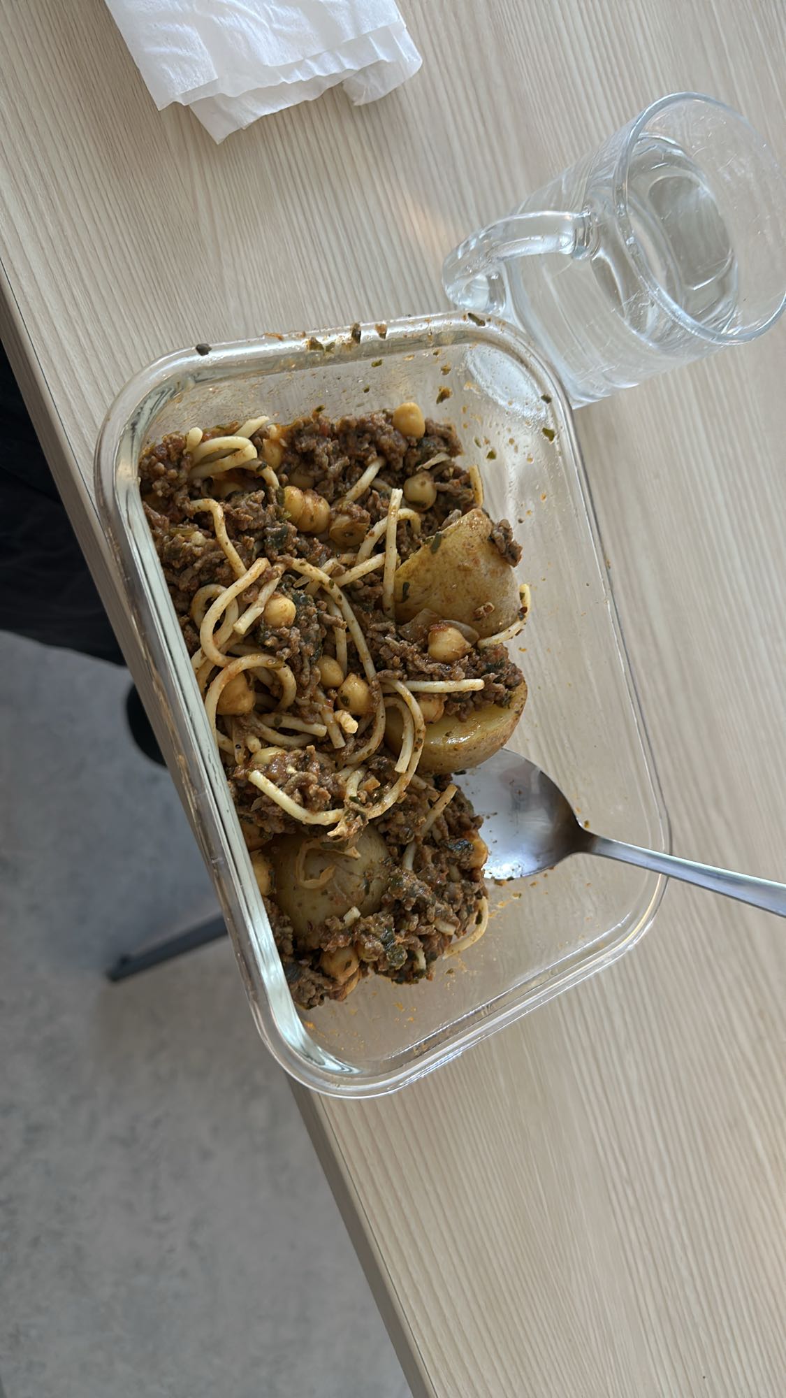 Köttfärs med potatis & pasta