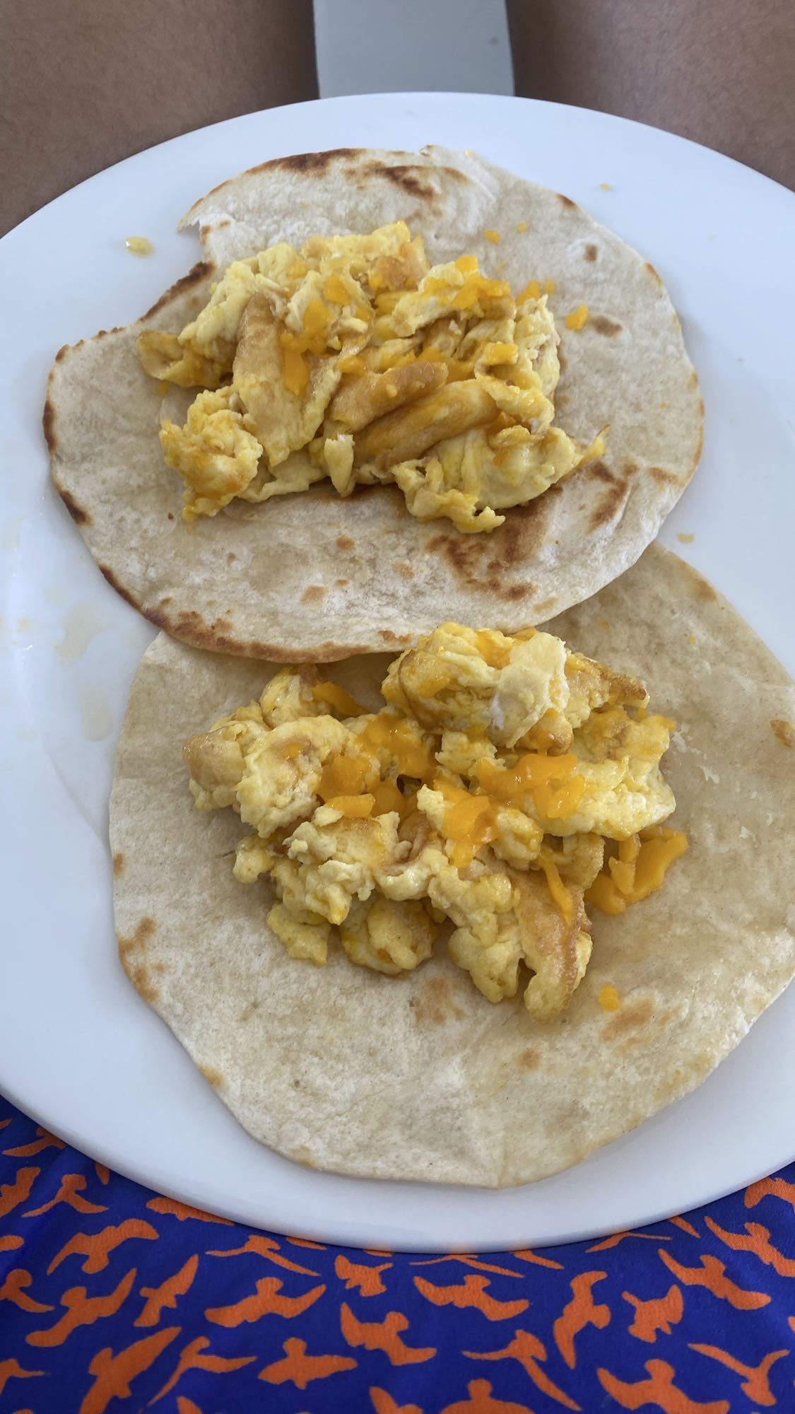 Egg and Cheese Tacos