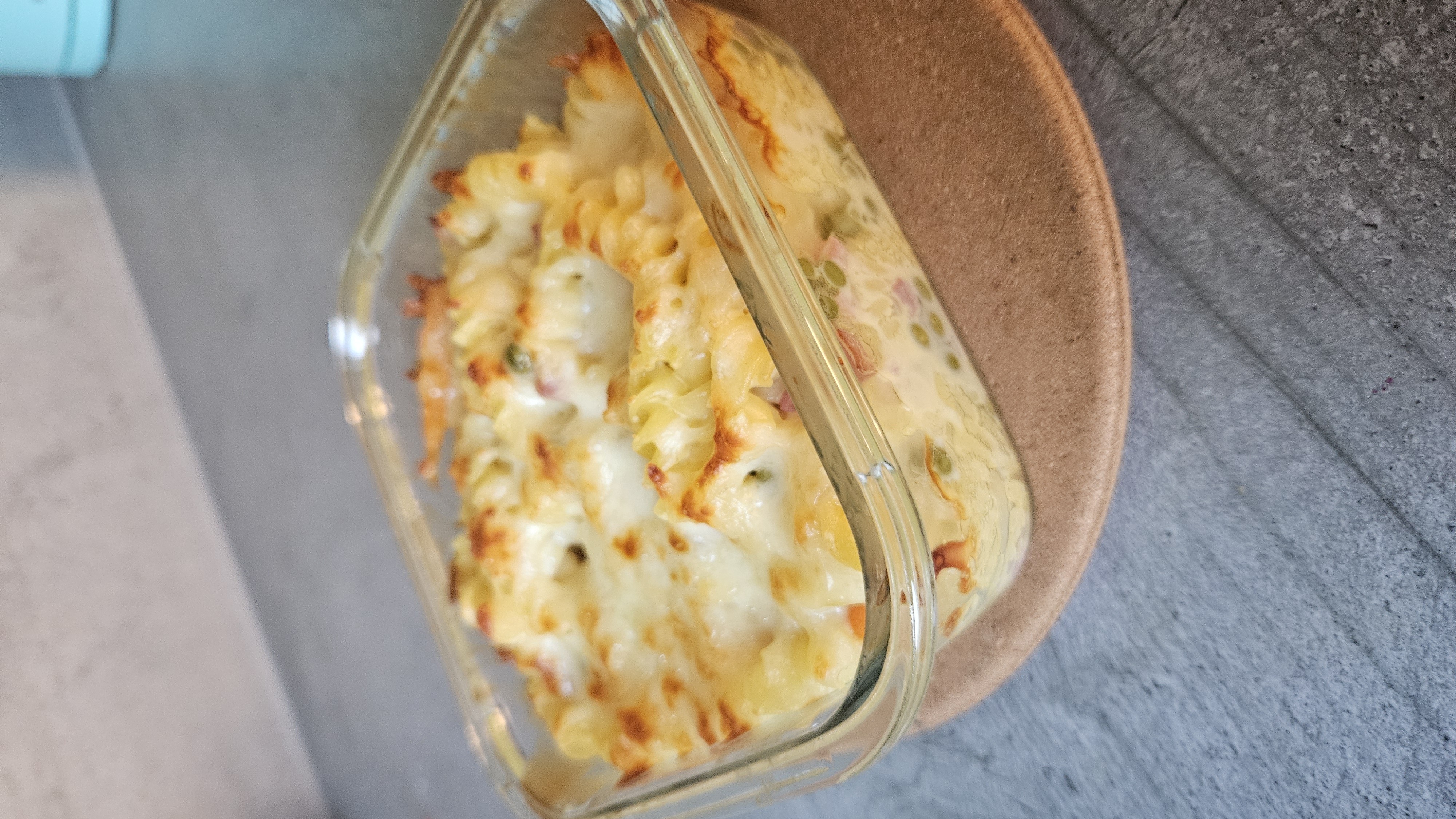 Nudelauflauf mit Käse