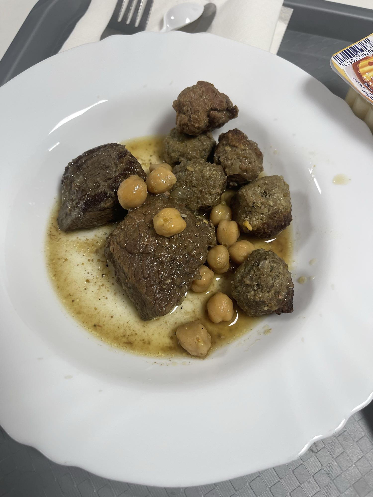 Boeuf et pois chiches