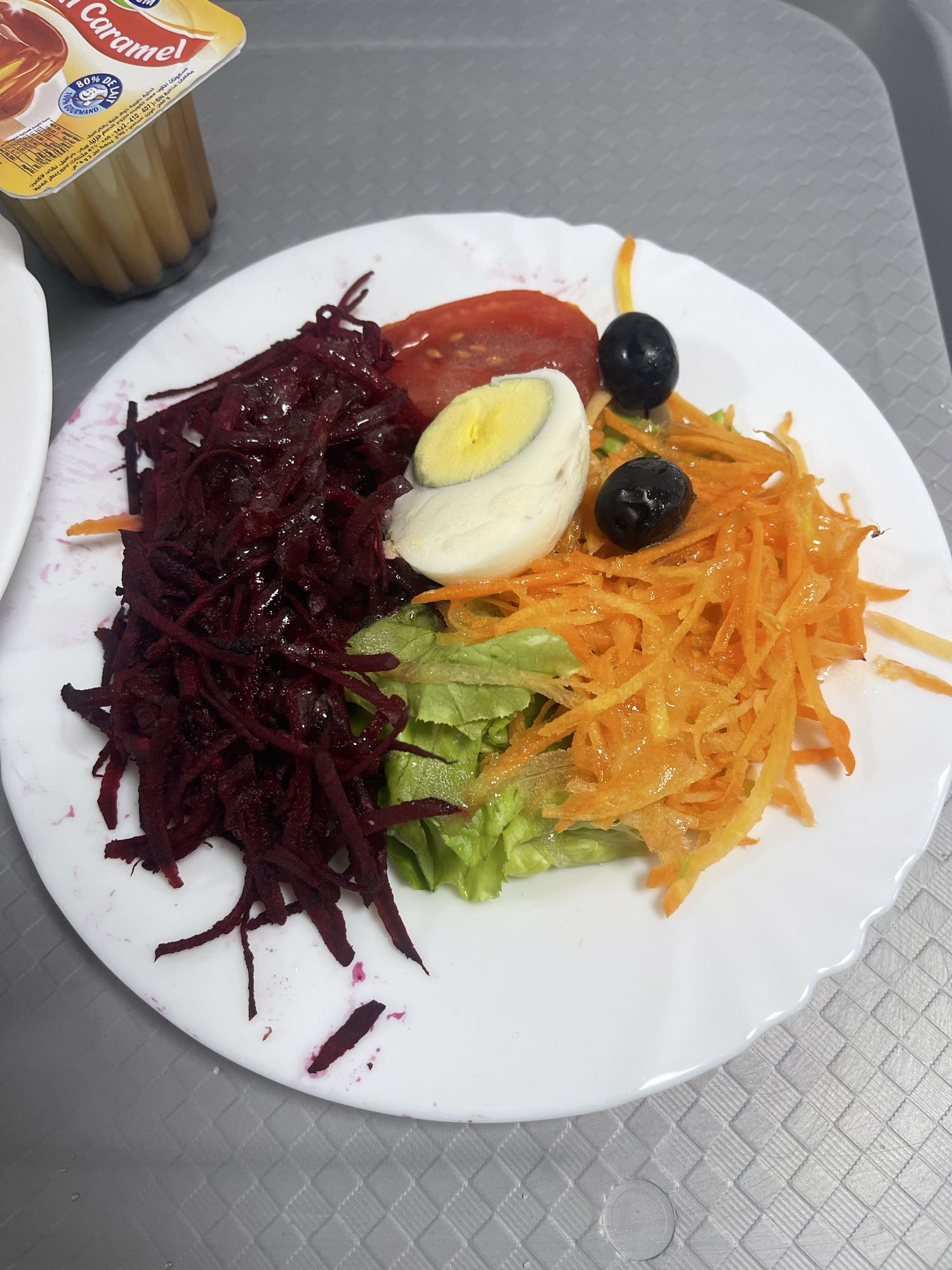 Salade composée œuf