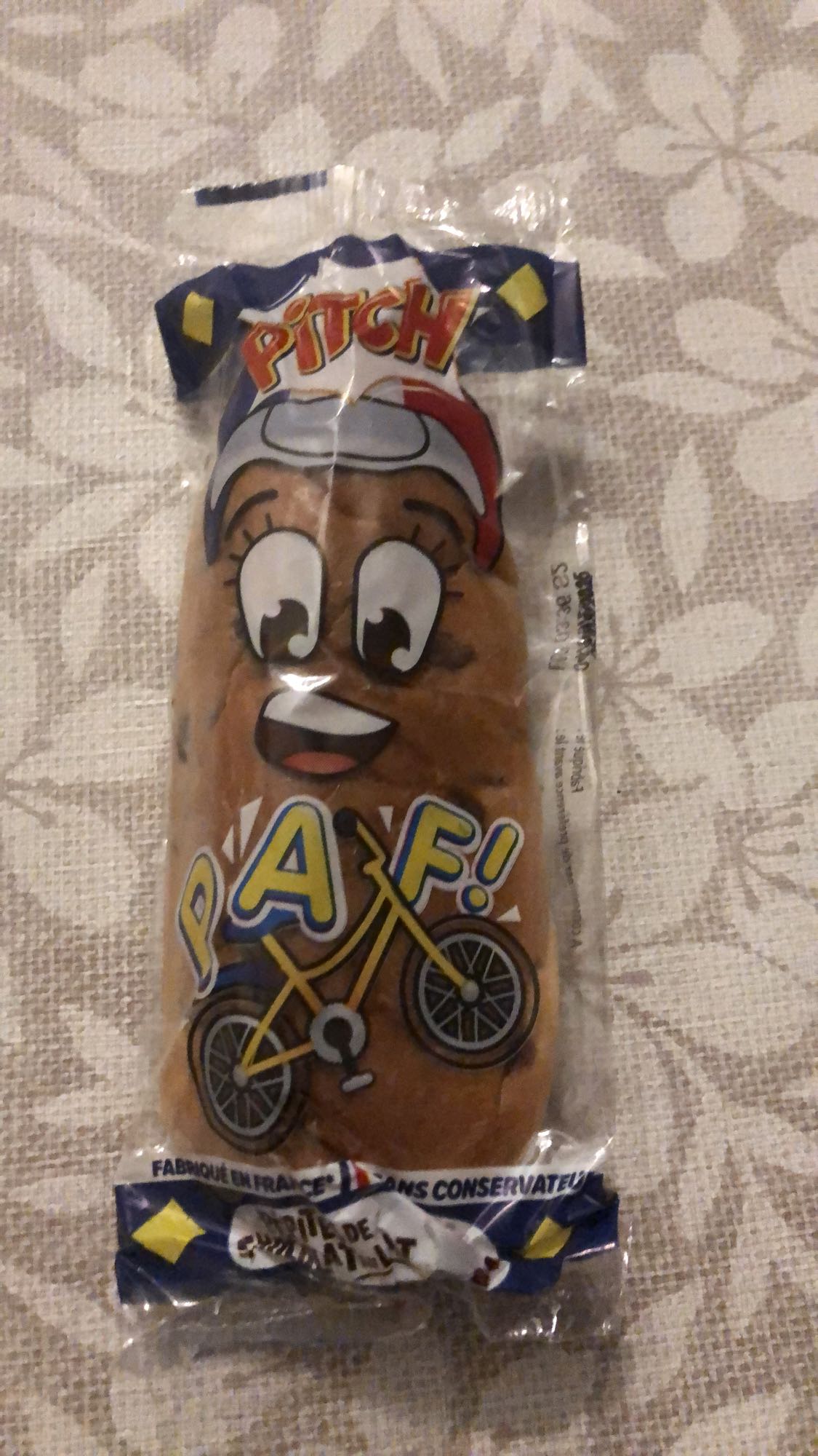 Pitch chocolat au lait