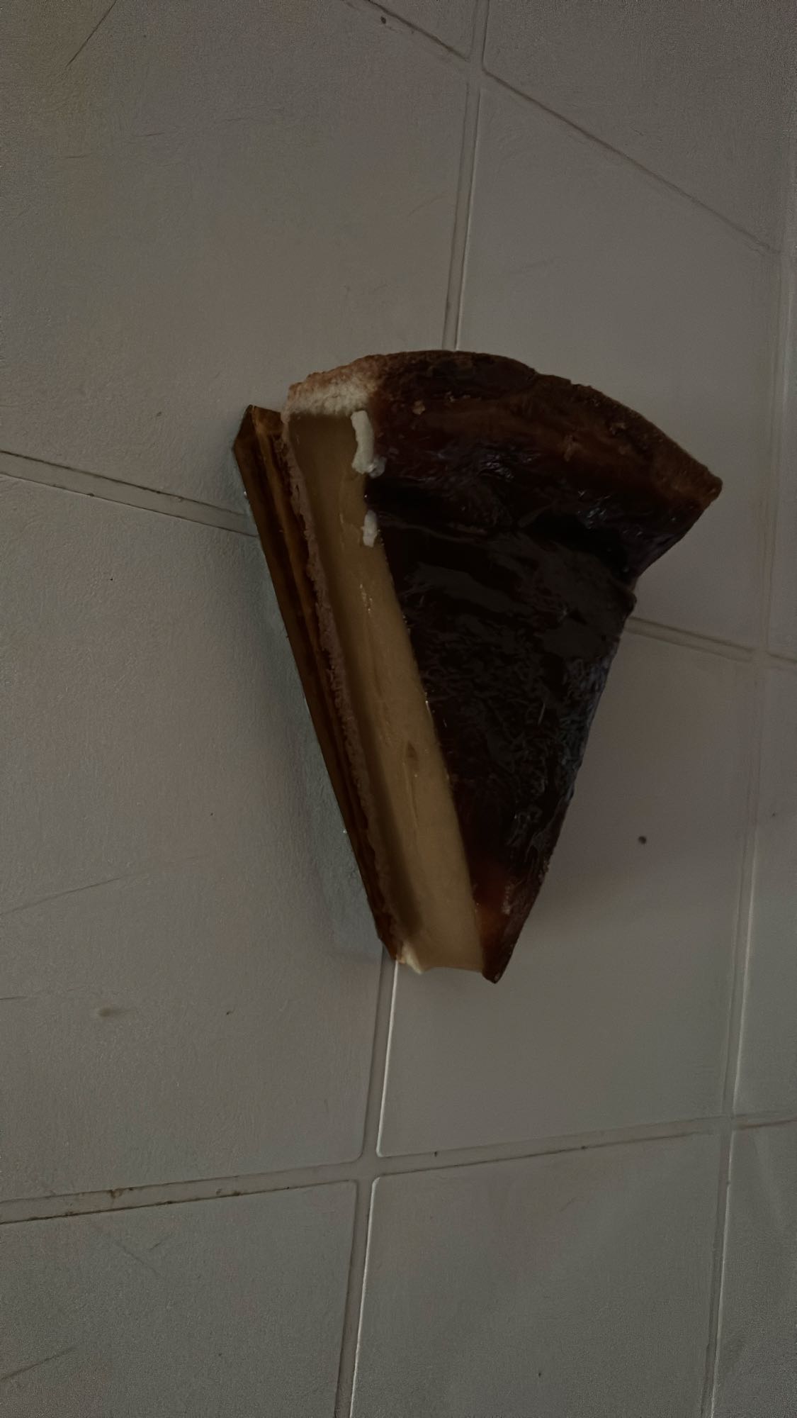 Part de flan pâtissier