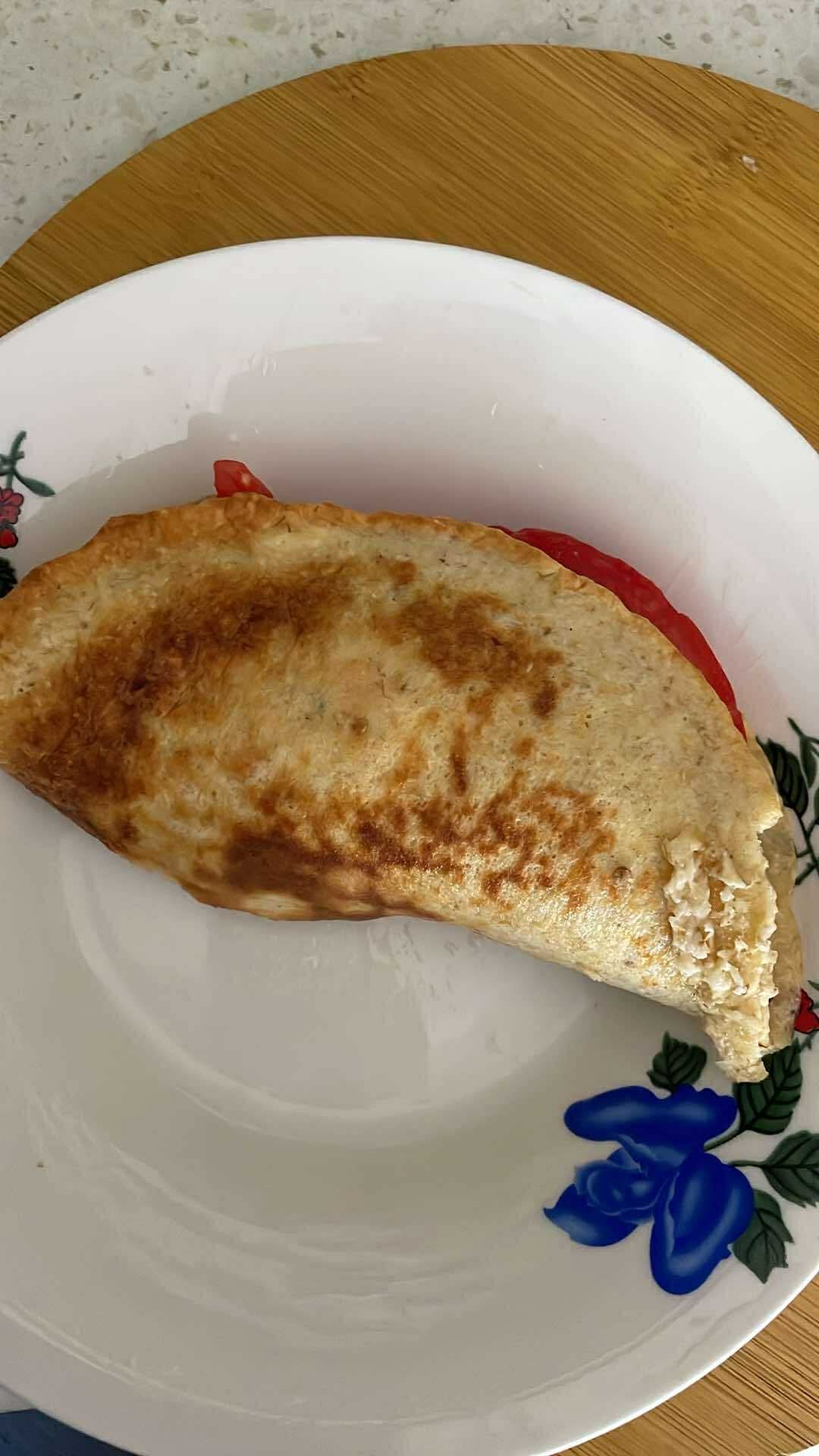 Egg White Omelette Wrap