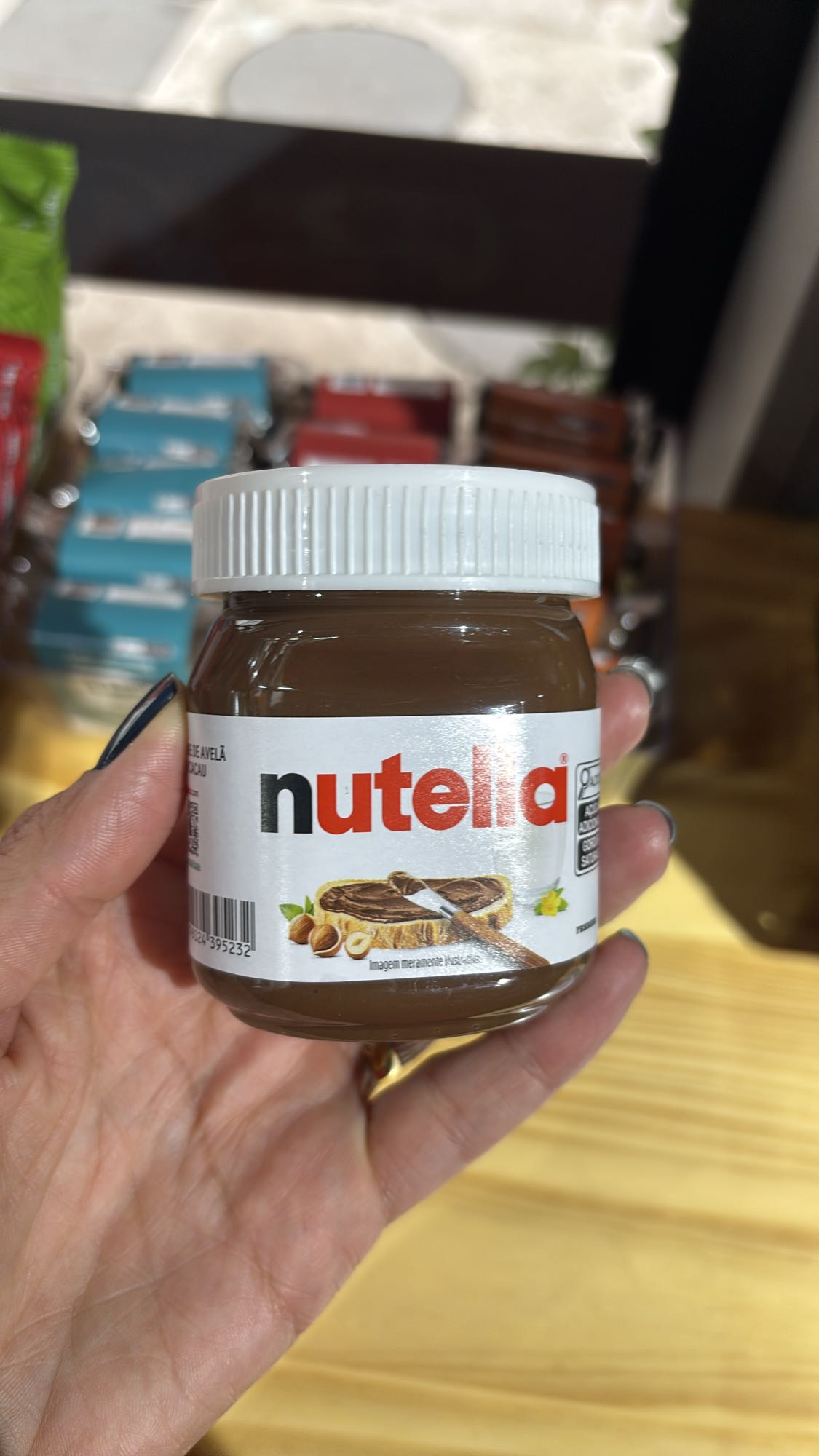 Pasta de avelã Nutella