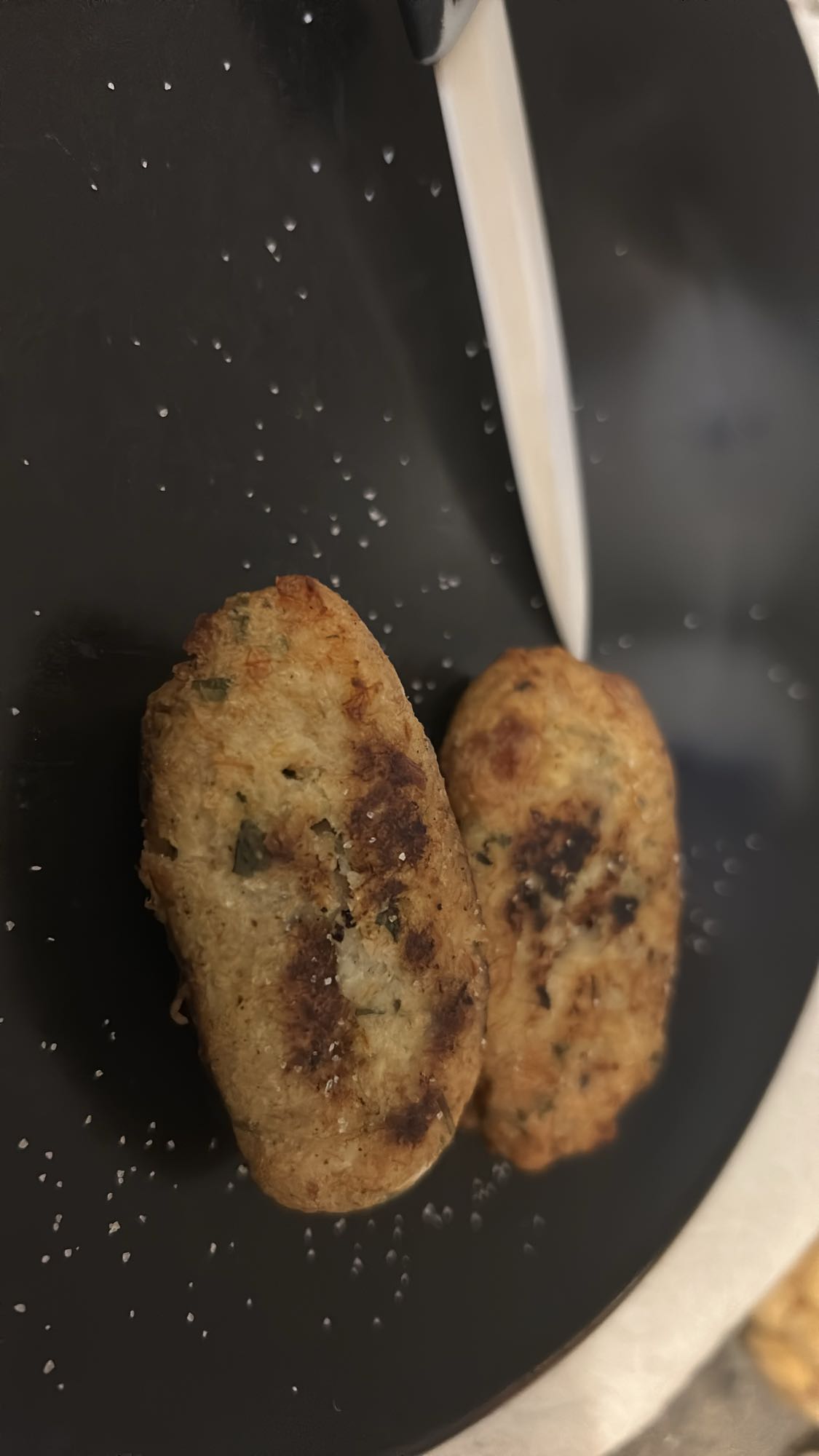 Croquettes de pommes de terre et poisson blanc