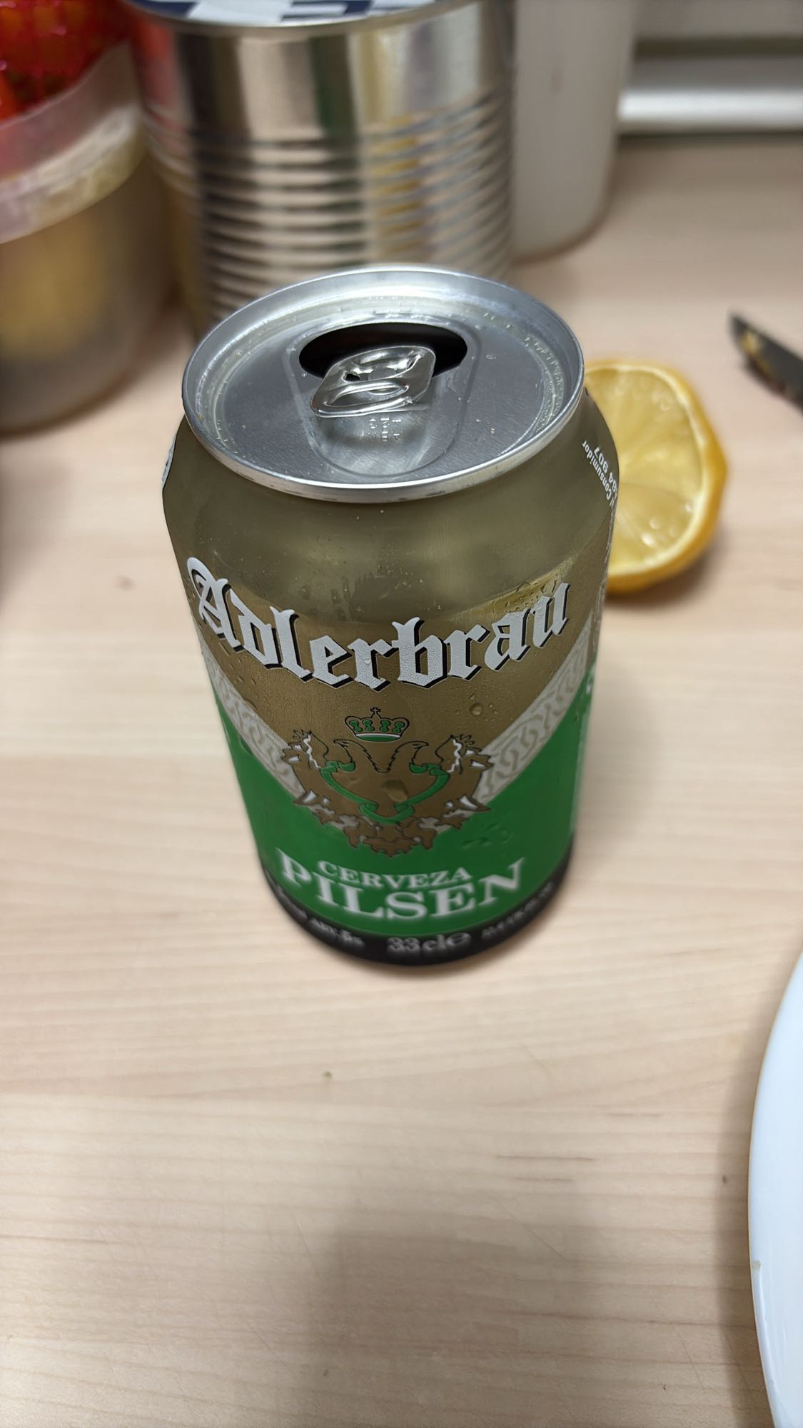 Cerveza Pilsen lata