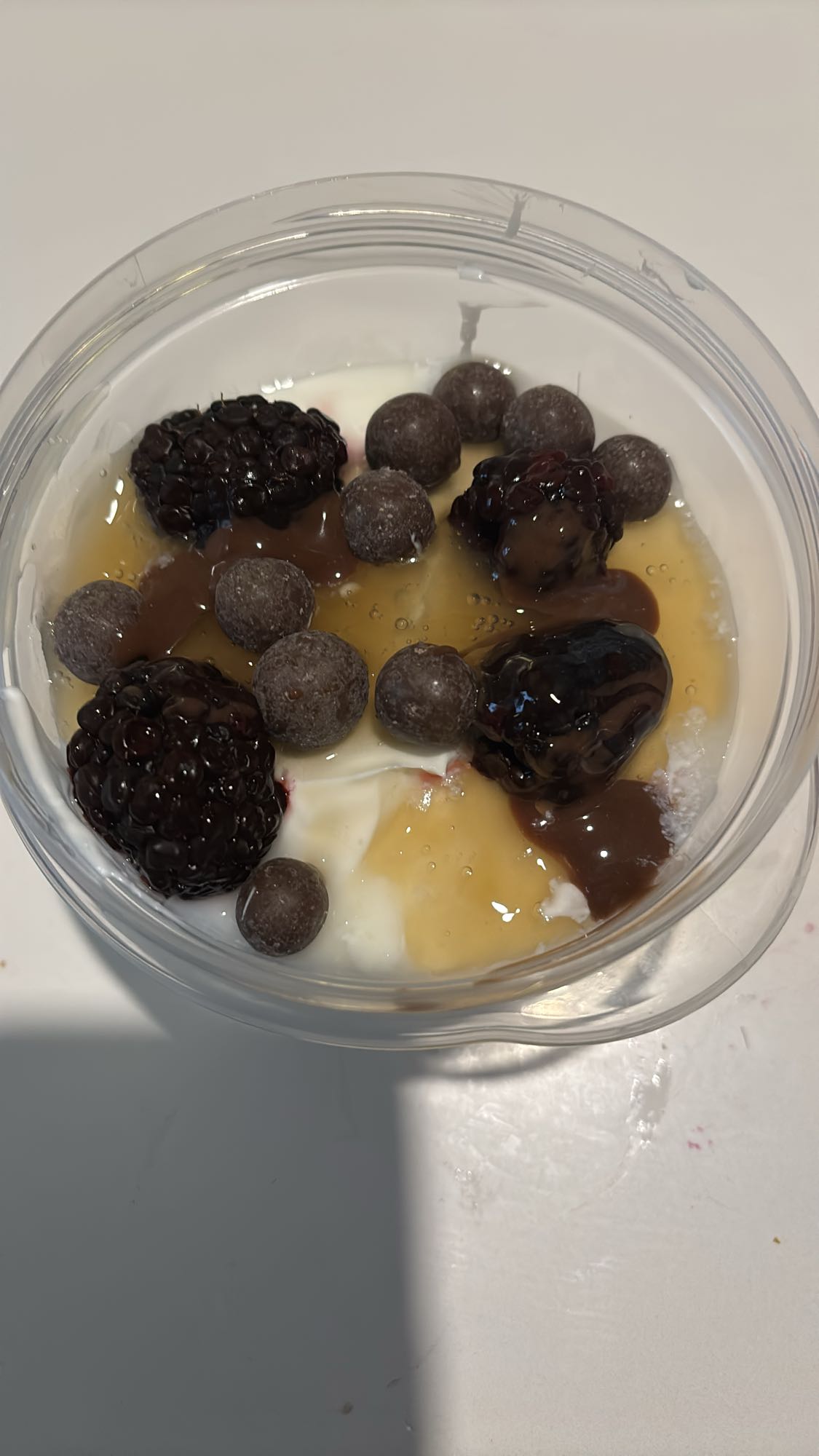 Yaourt fruits et miel