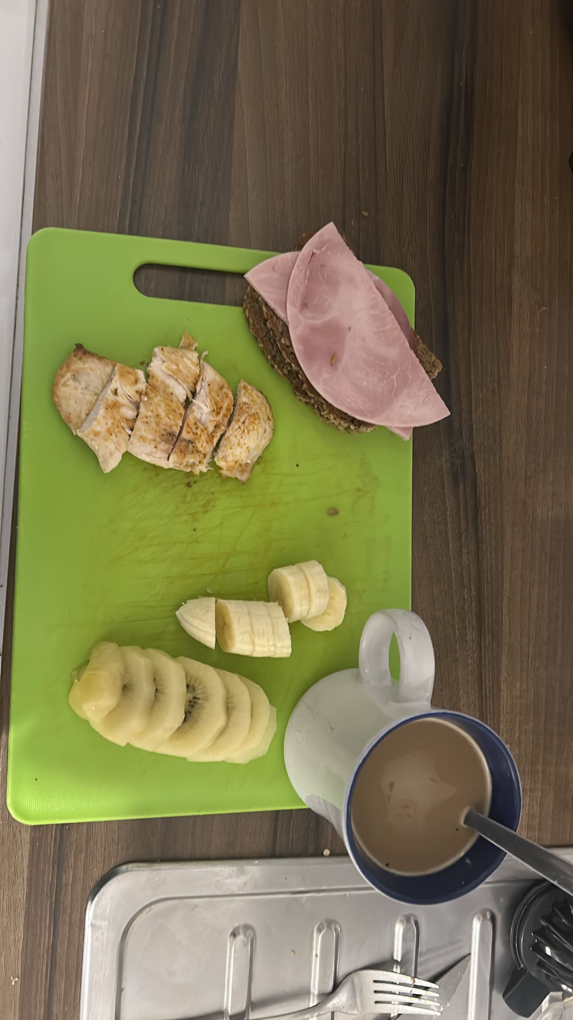 Desayuno mixto saludable