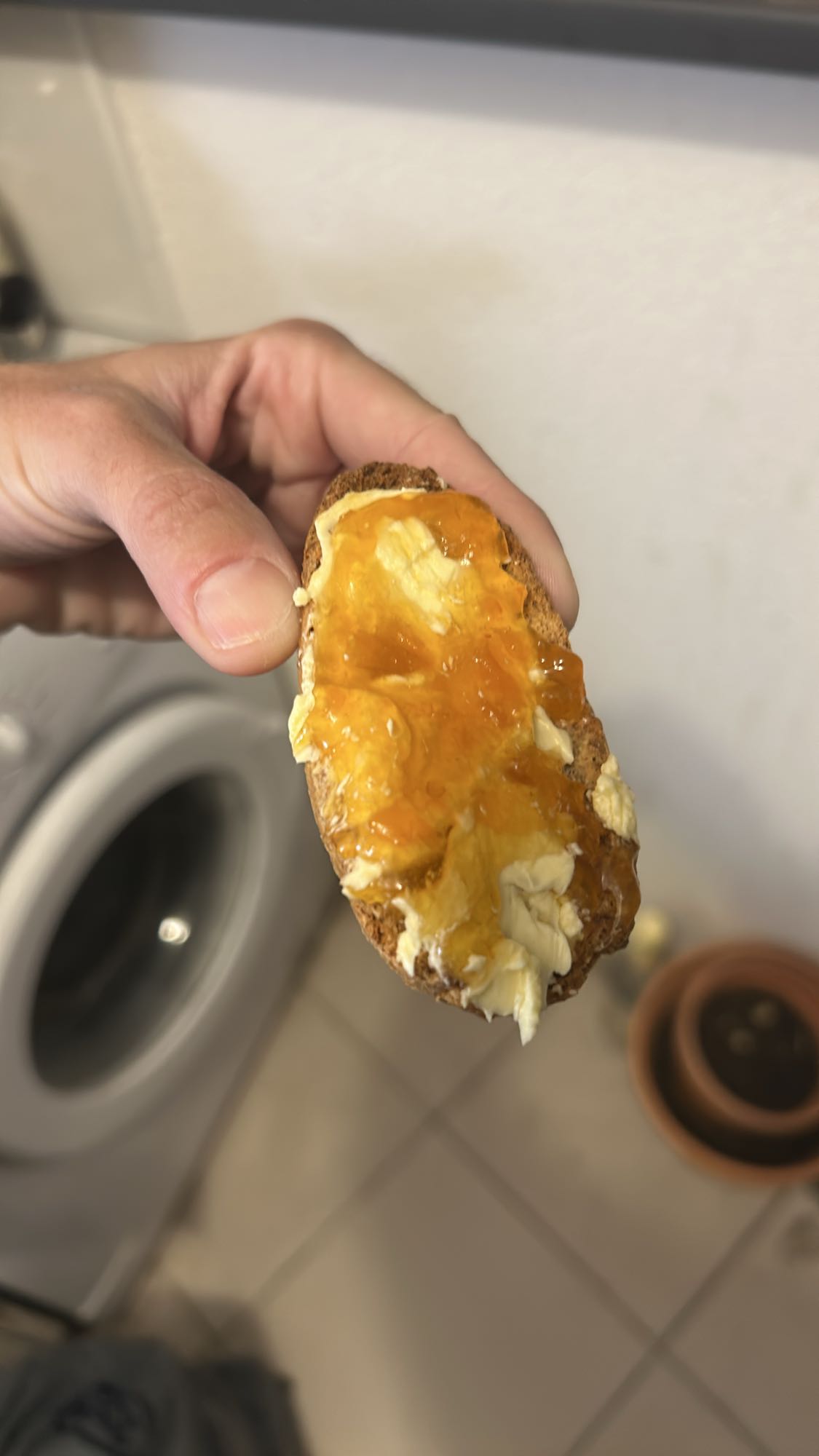 Tartine beurre confiture