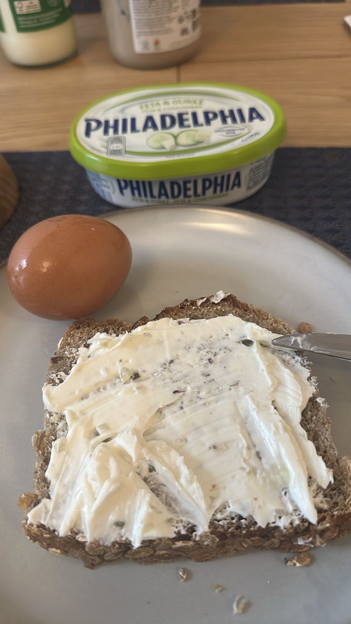 Egg & Cream Cheese Bread