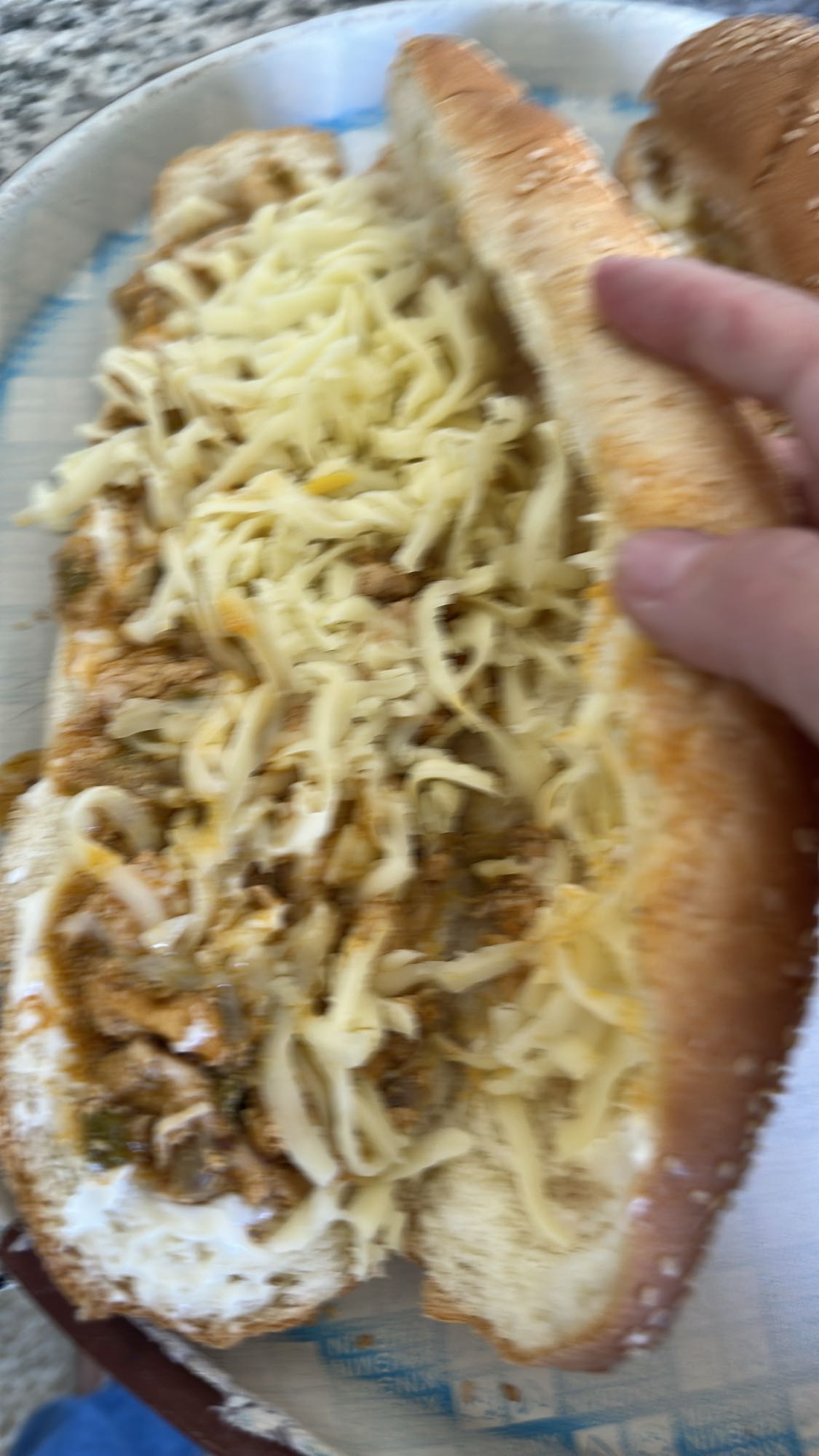 Cheesy Chicken Sandwich