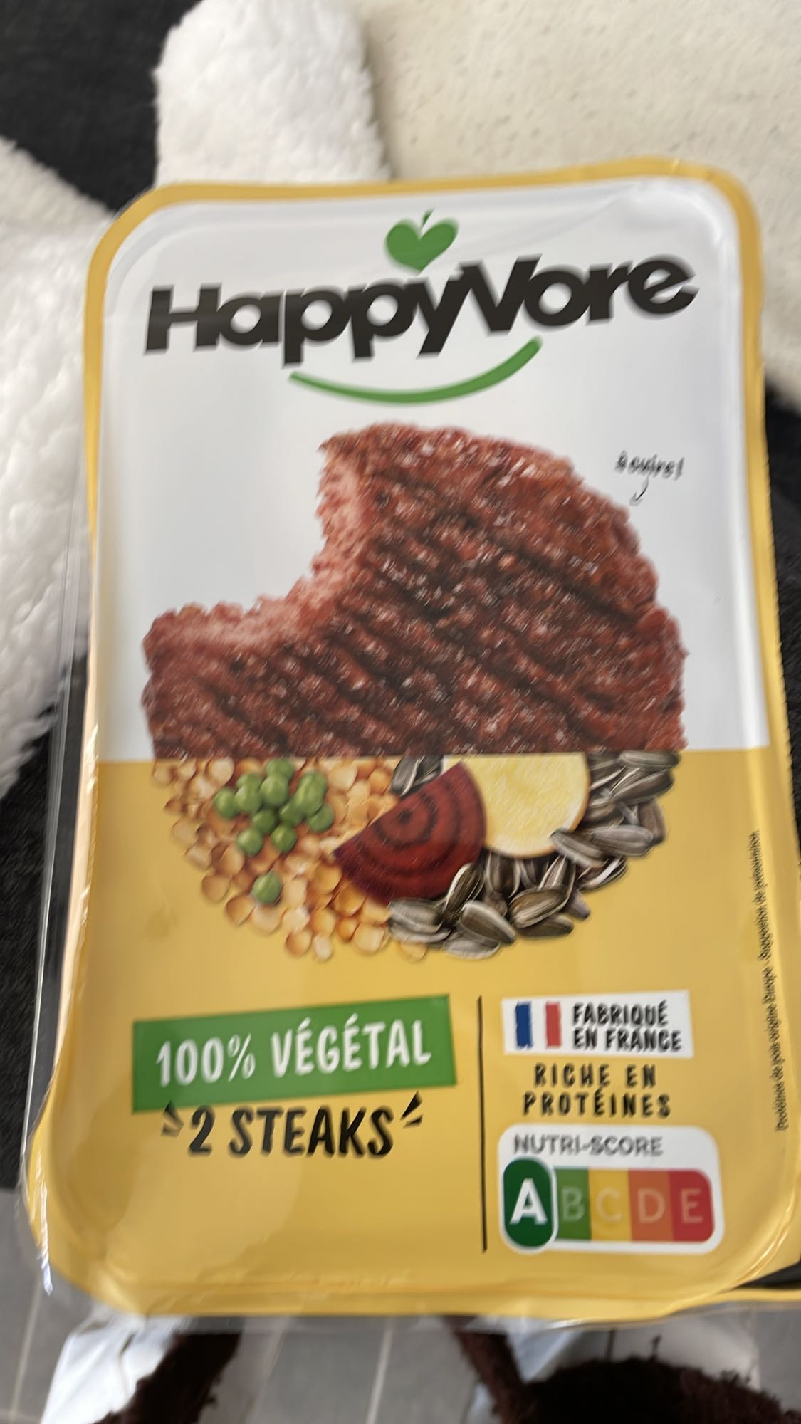 Steaks végétaux HappyVore