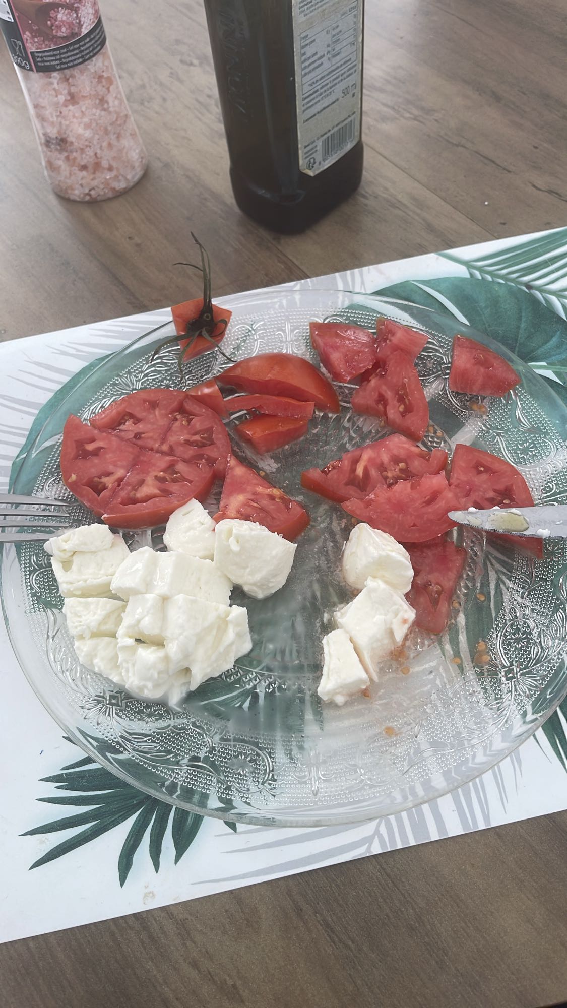 Salade tomate mozzarella