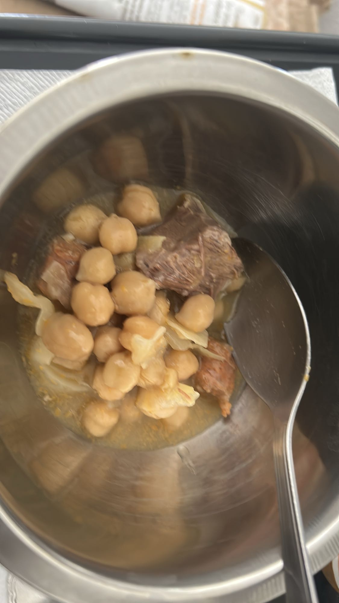 Ragoût pois chiches boeuf