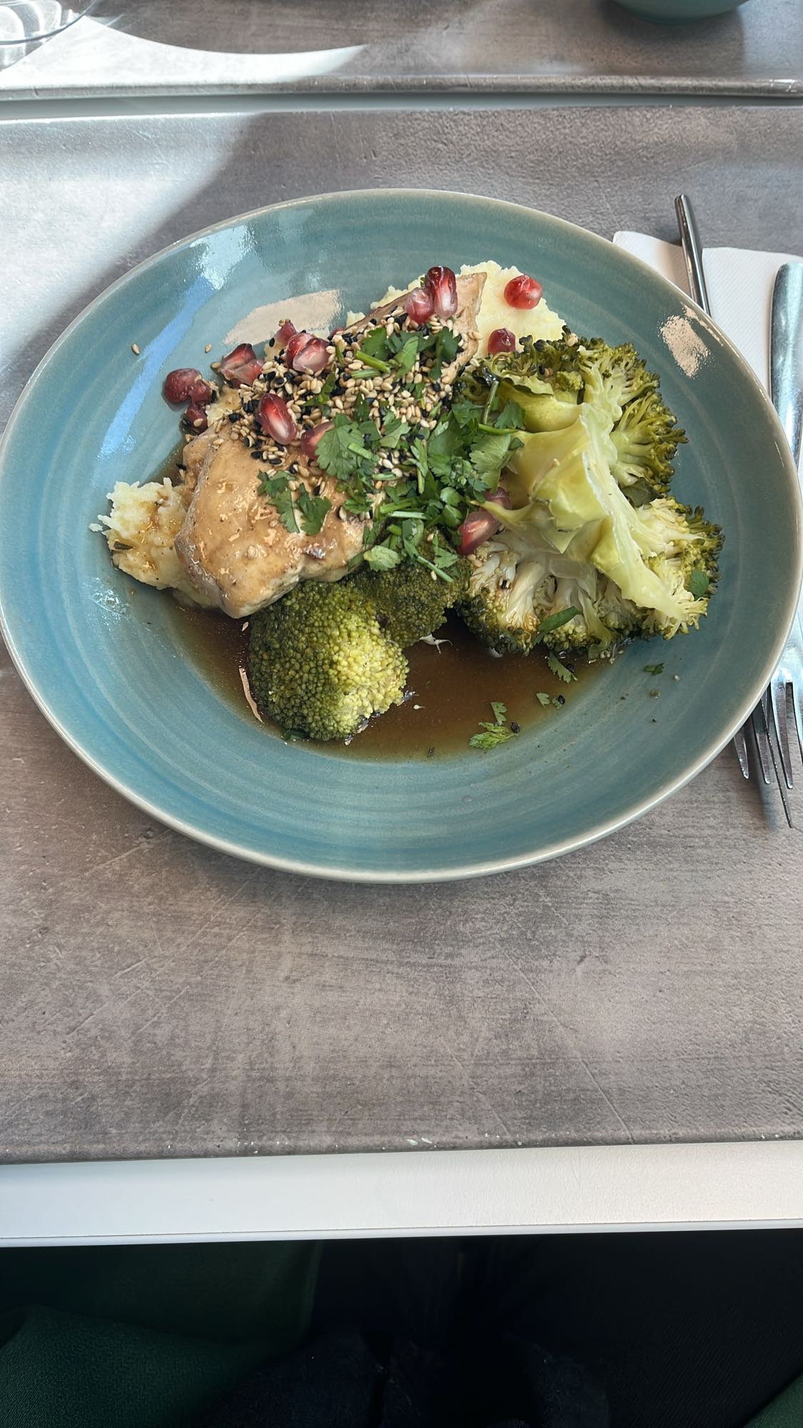 Poulet sauce sésame