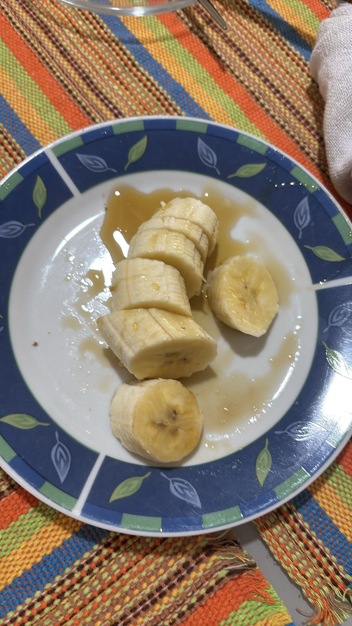 Banana com mel