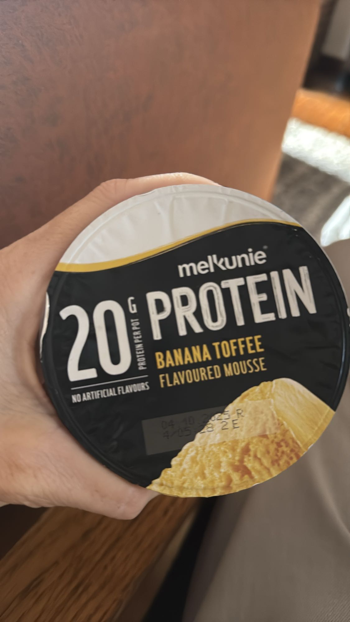 Banaan Toffee Mousse