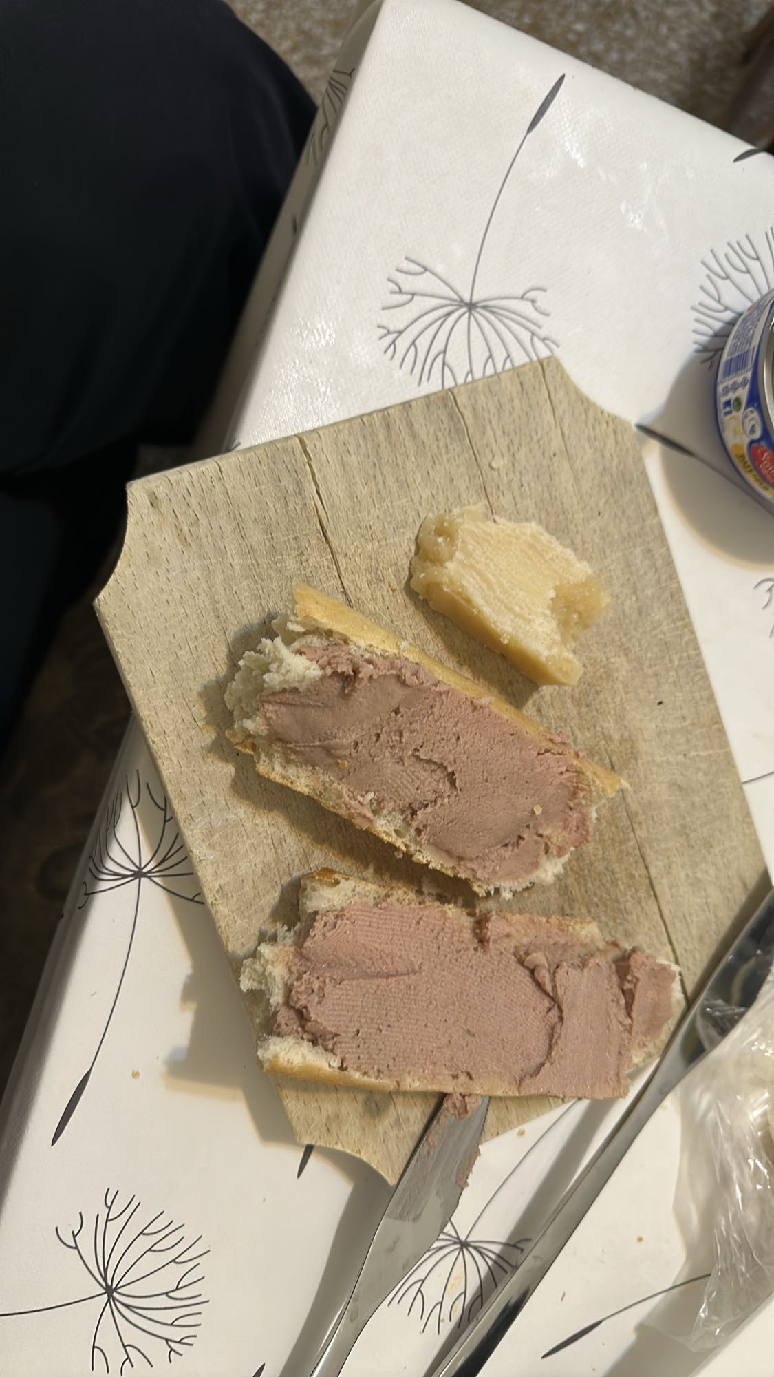 Liver pate on bread