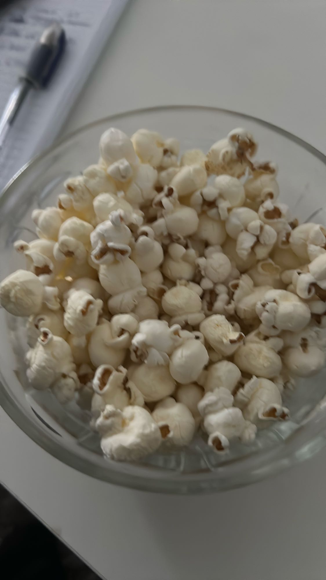 Luchtige popcorn
