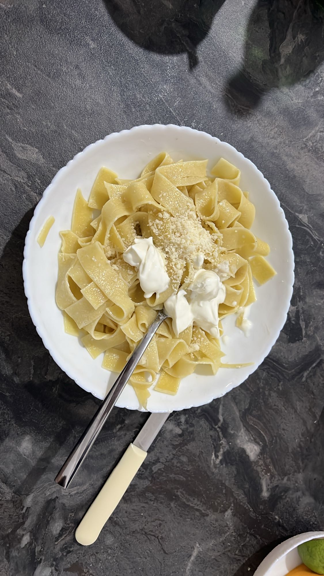 պաստա սերուցքով