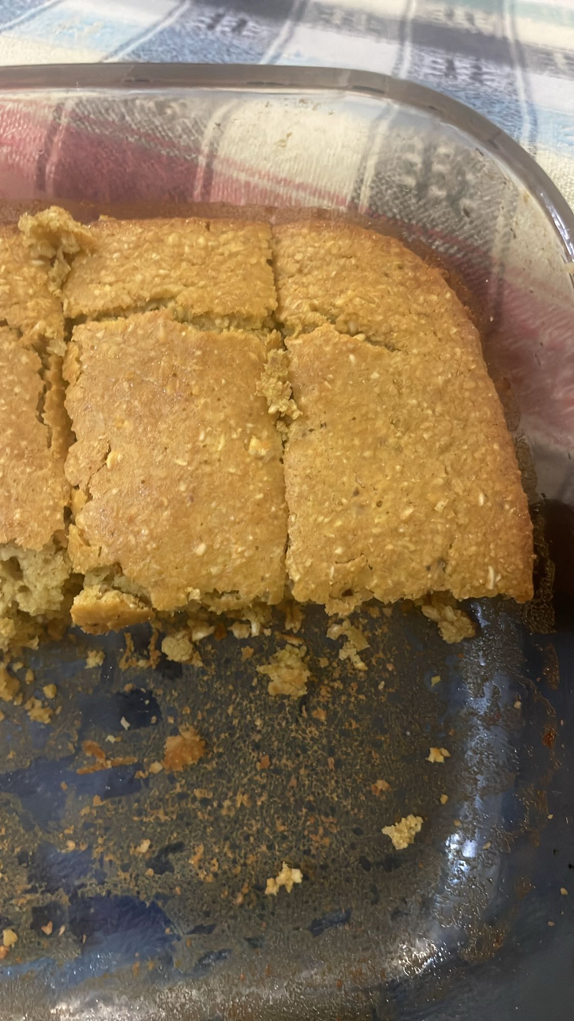 Oatmeal Cake Squares