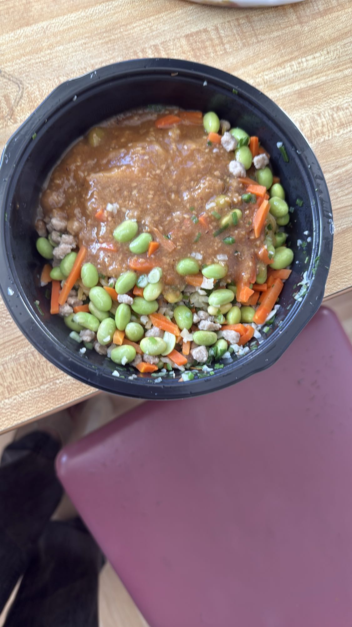 bol de légumes protéiné