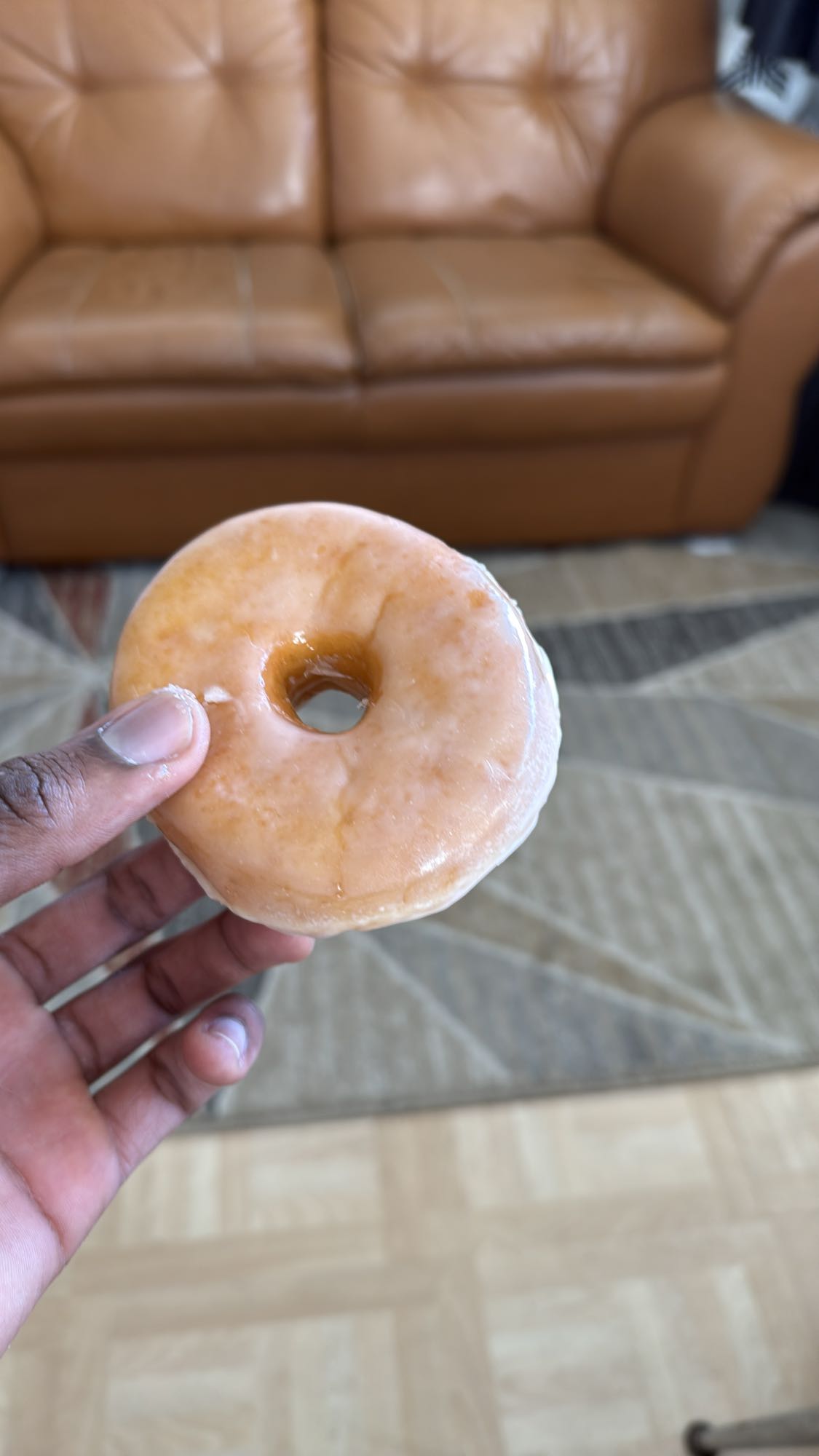 Donut glacé