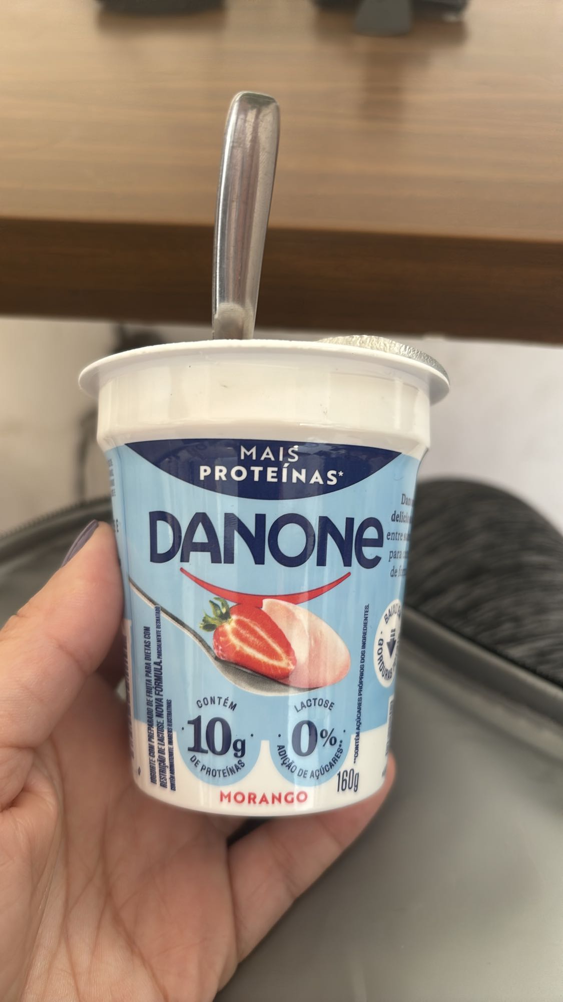 Iogurte Danone Morango