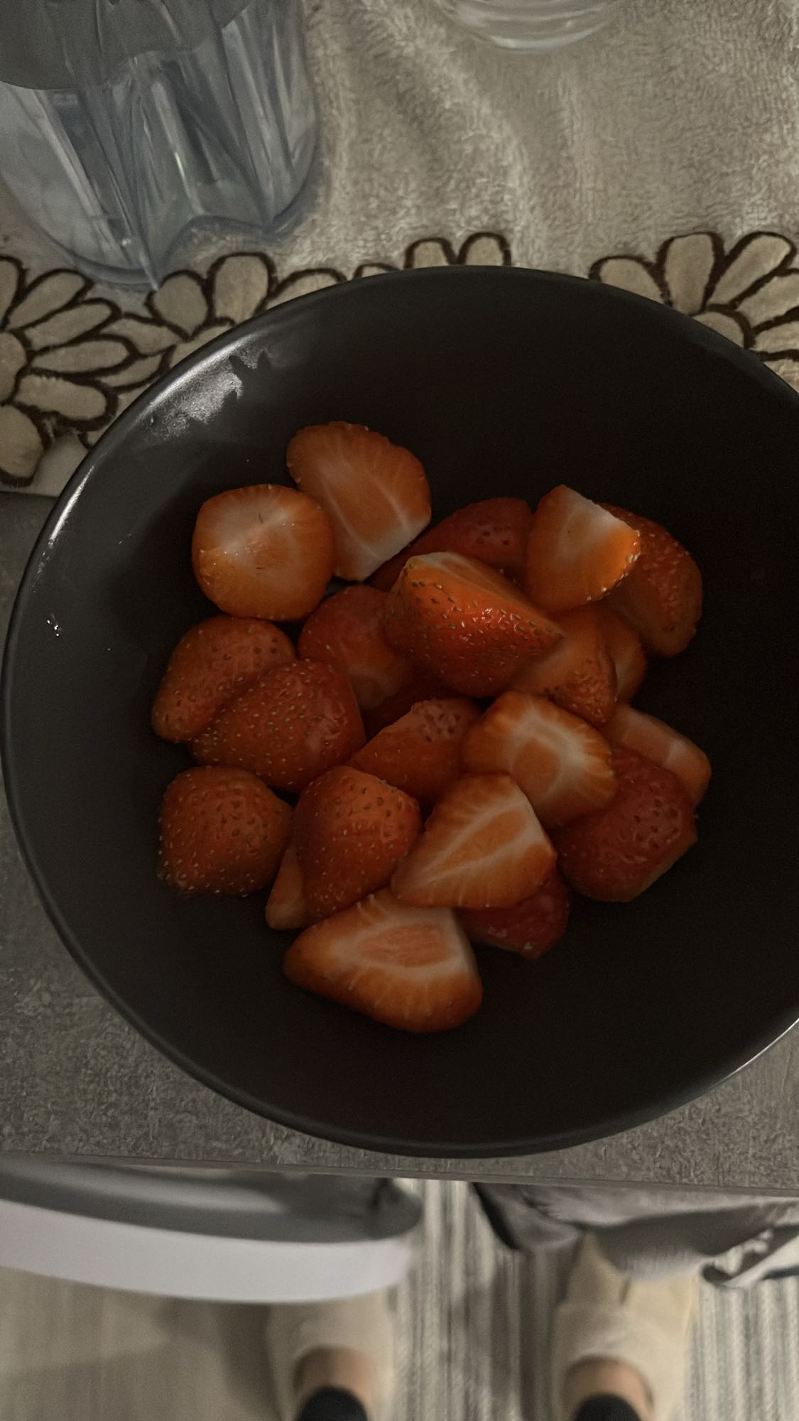 Fresh Strawberries Bowl