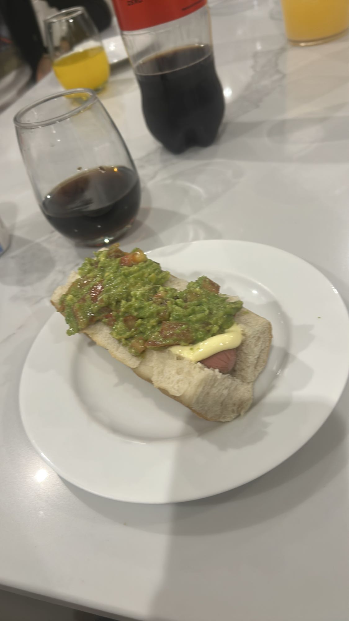 completo con palta y mayonesa
