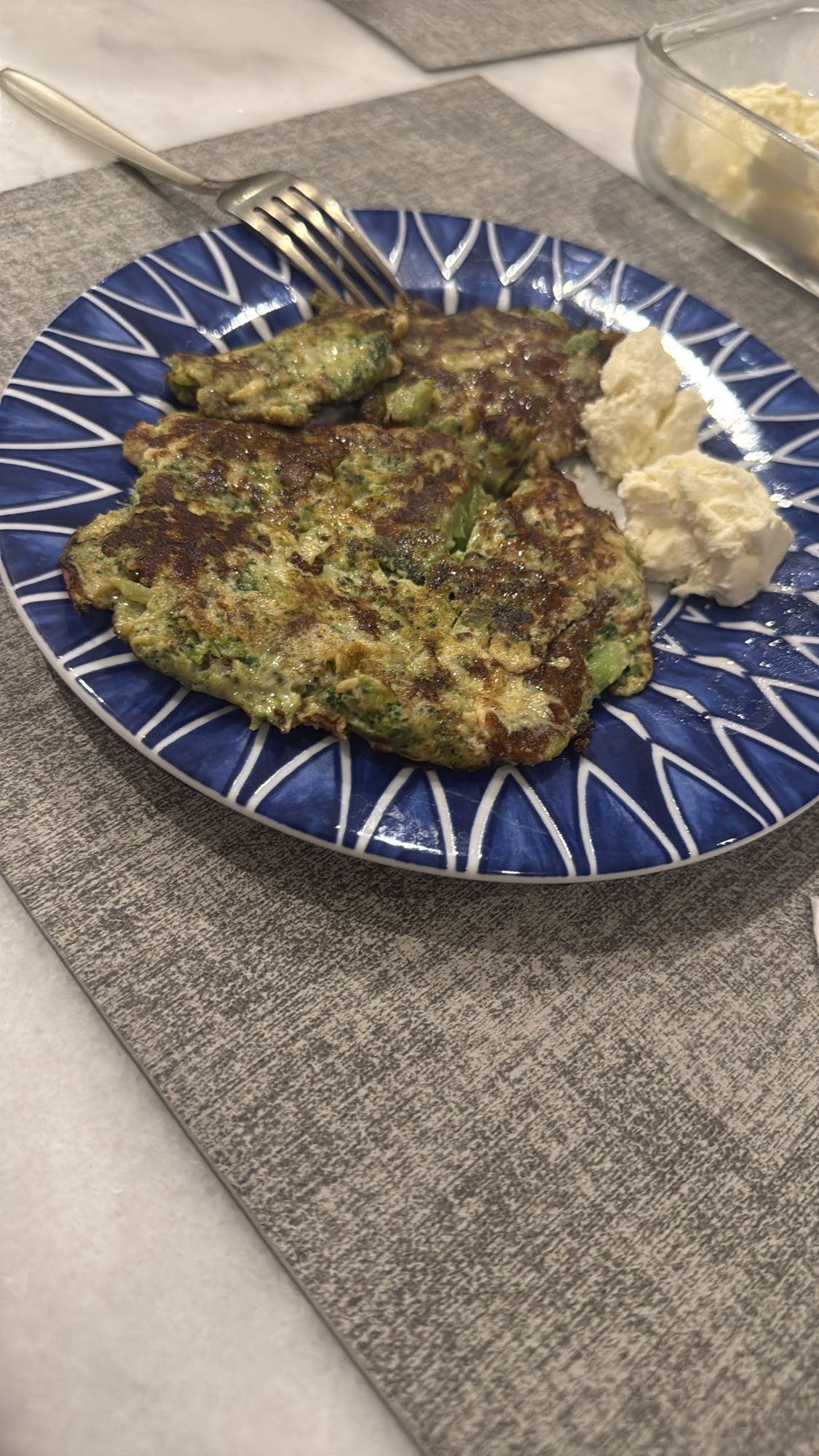 Tortitas de brócoli