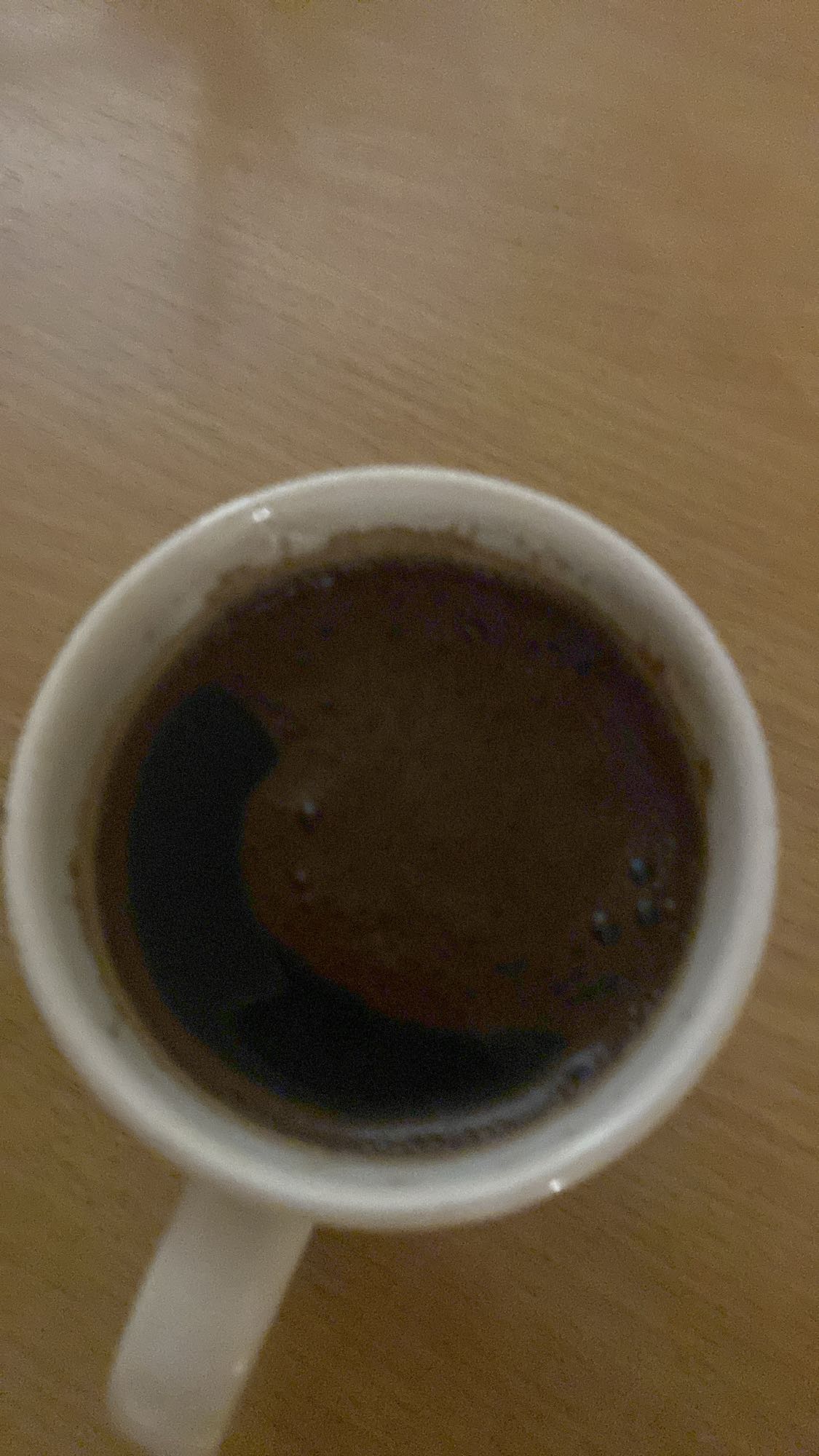 filiżanka czarnej kawy