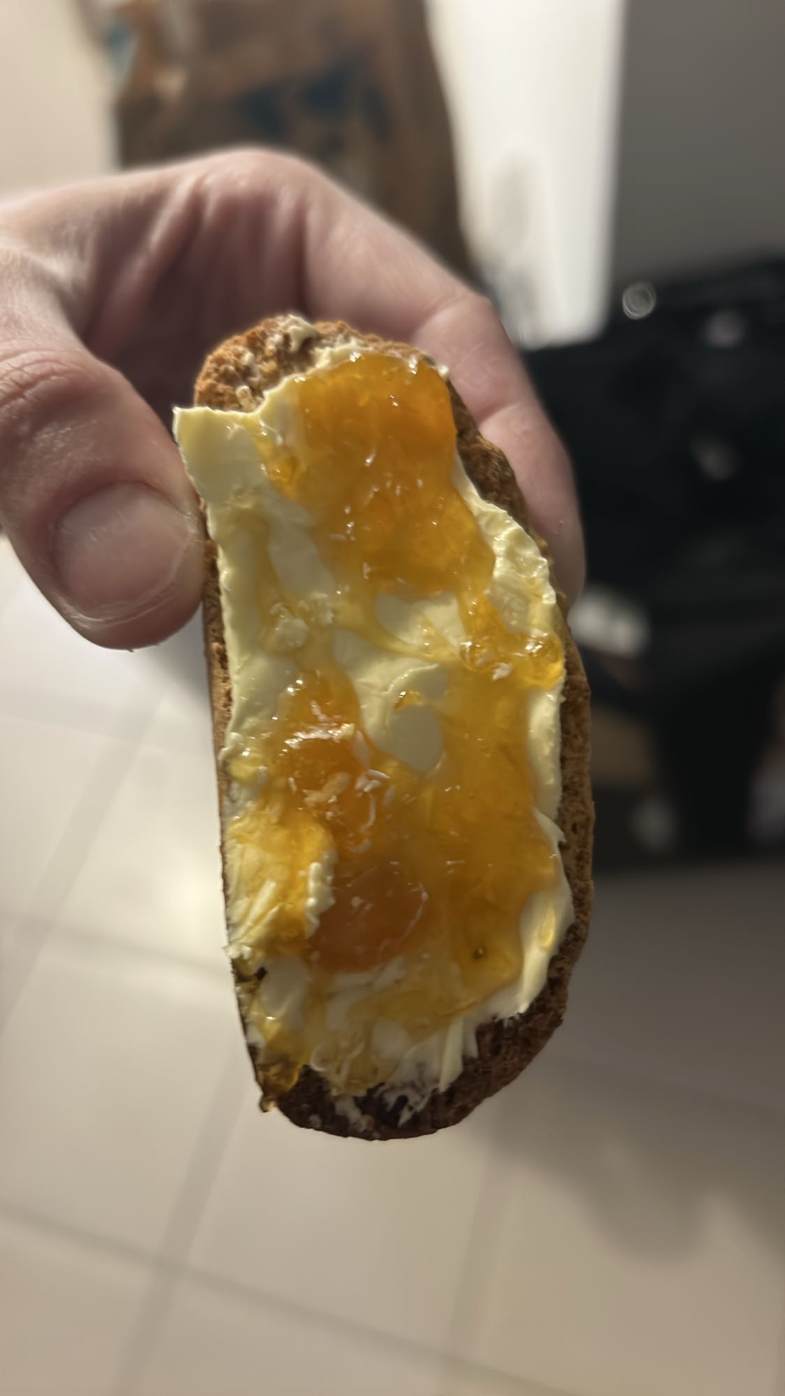 Tartine beurre confiture