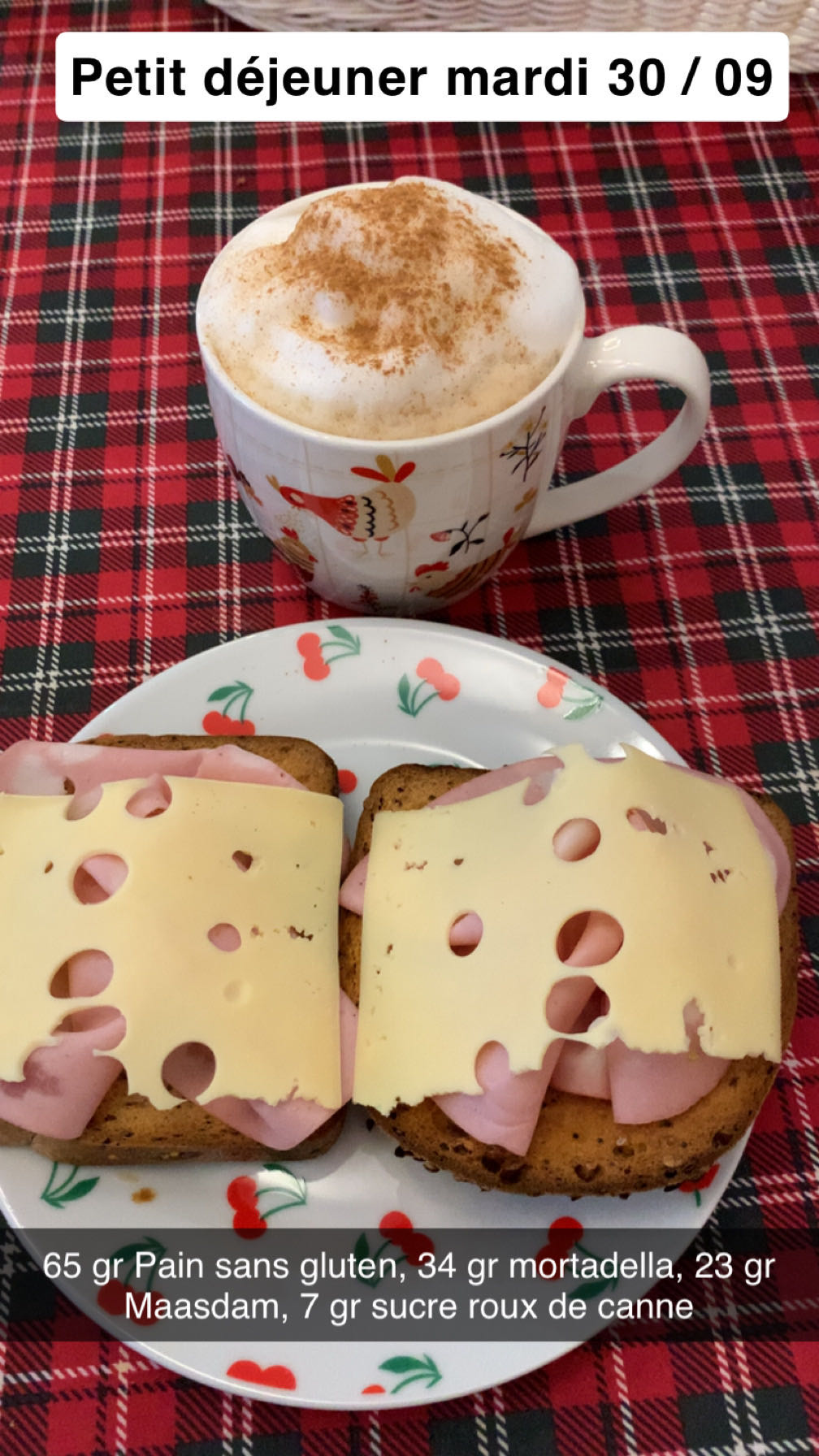 Petit déjeuner mardi