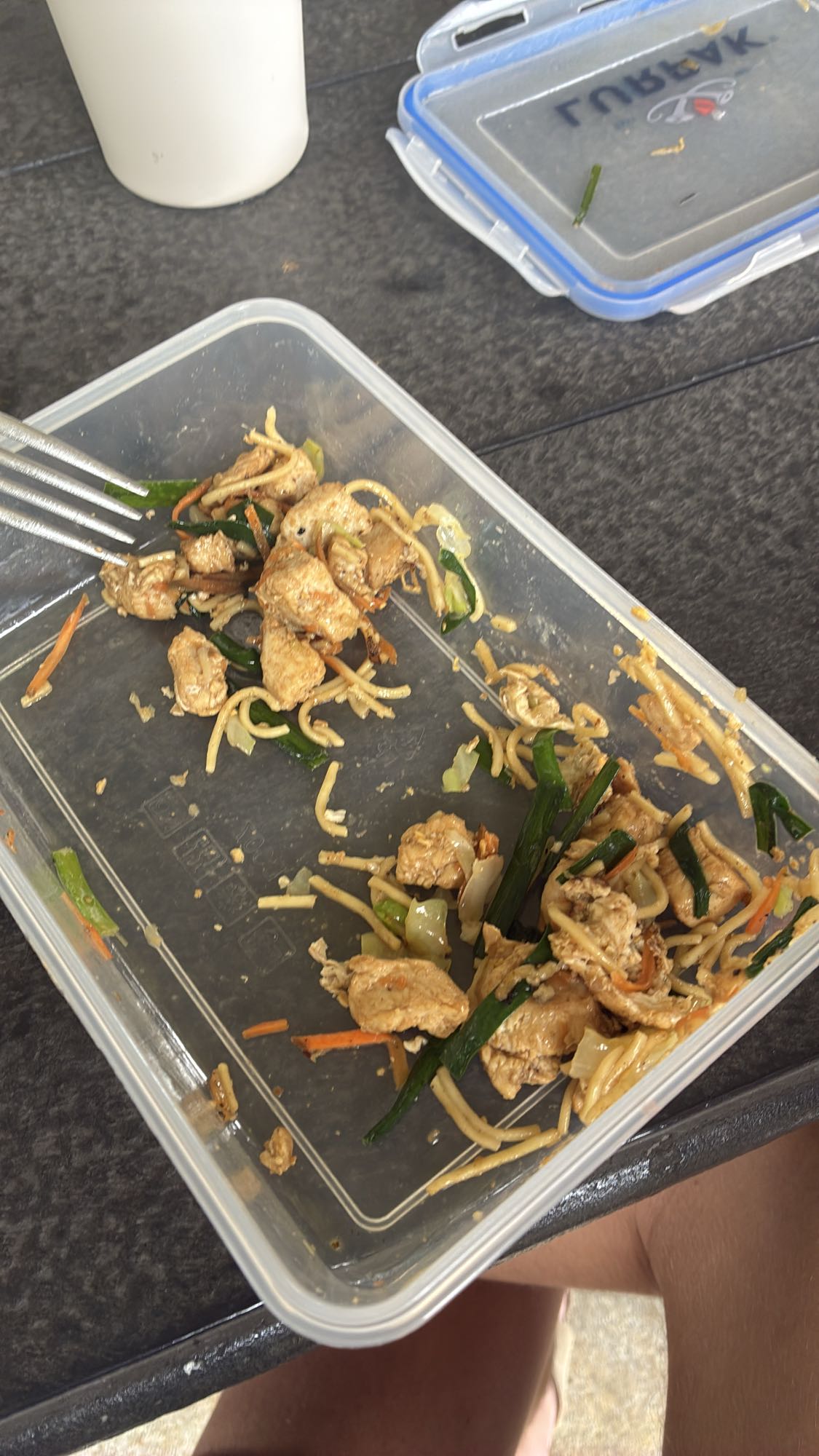 Chicken veggie stir fry