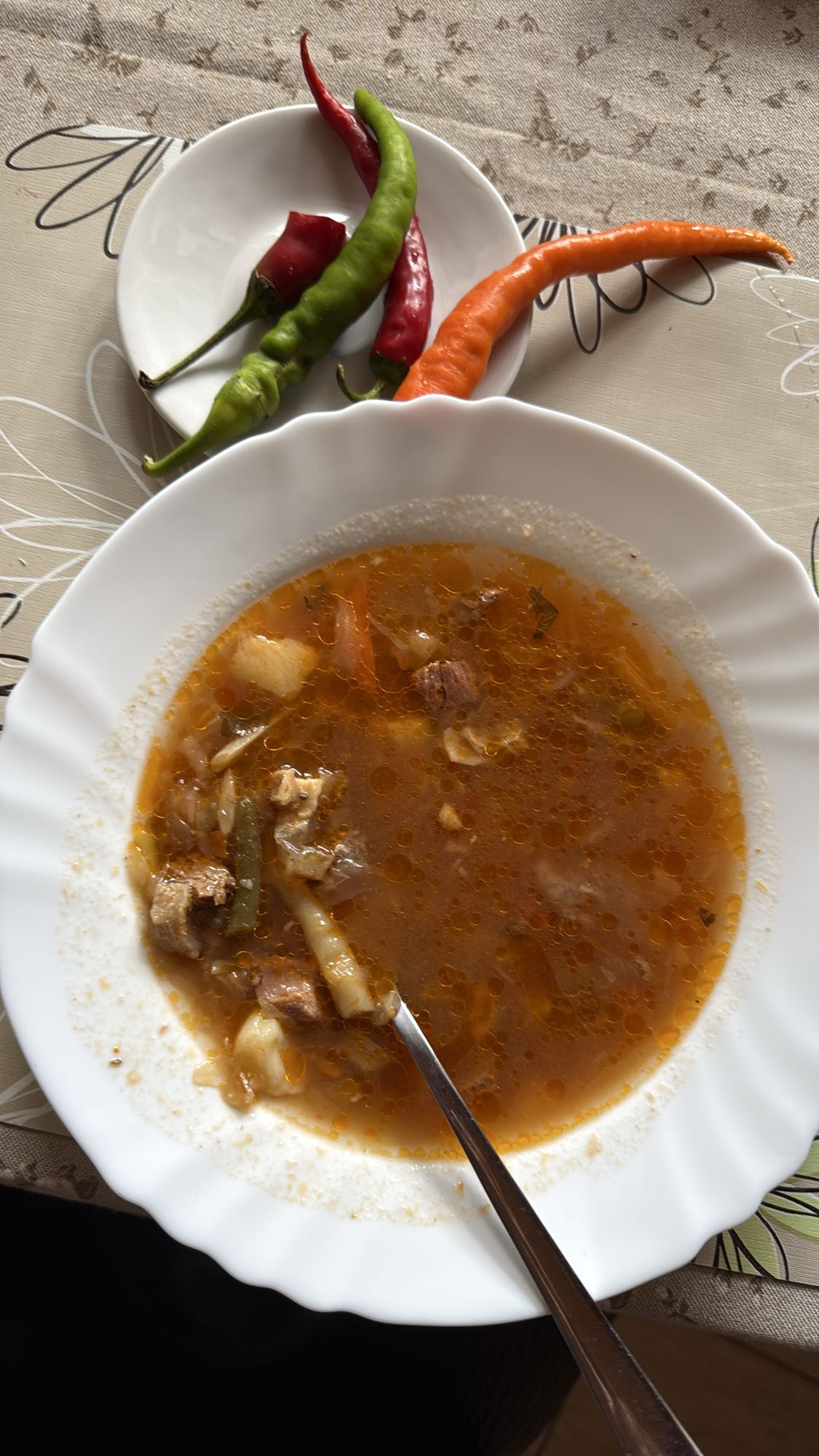 Ciorbă de legume cu carne