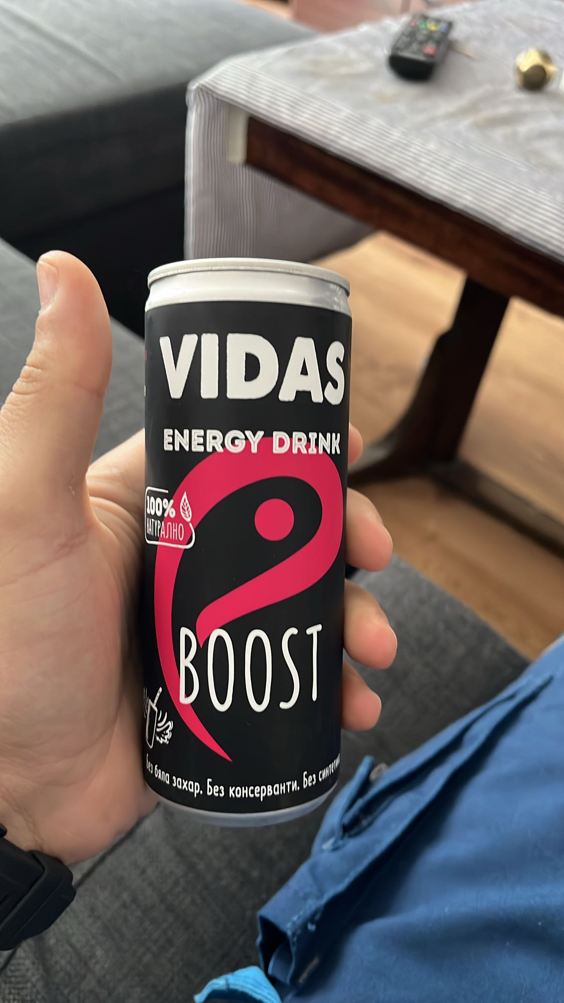 енергийна напитка Vidas