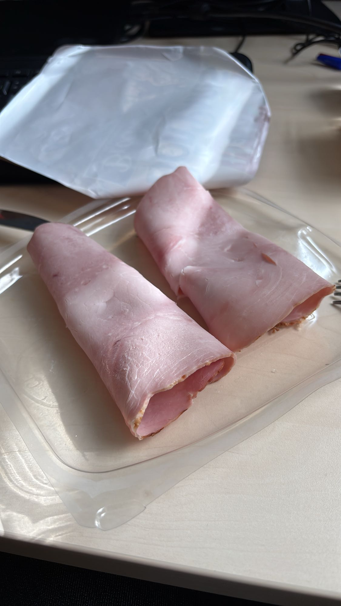 Roulés de jambon