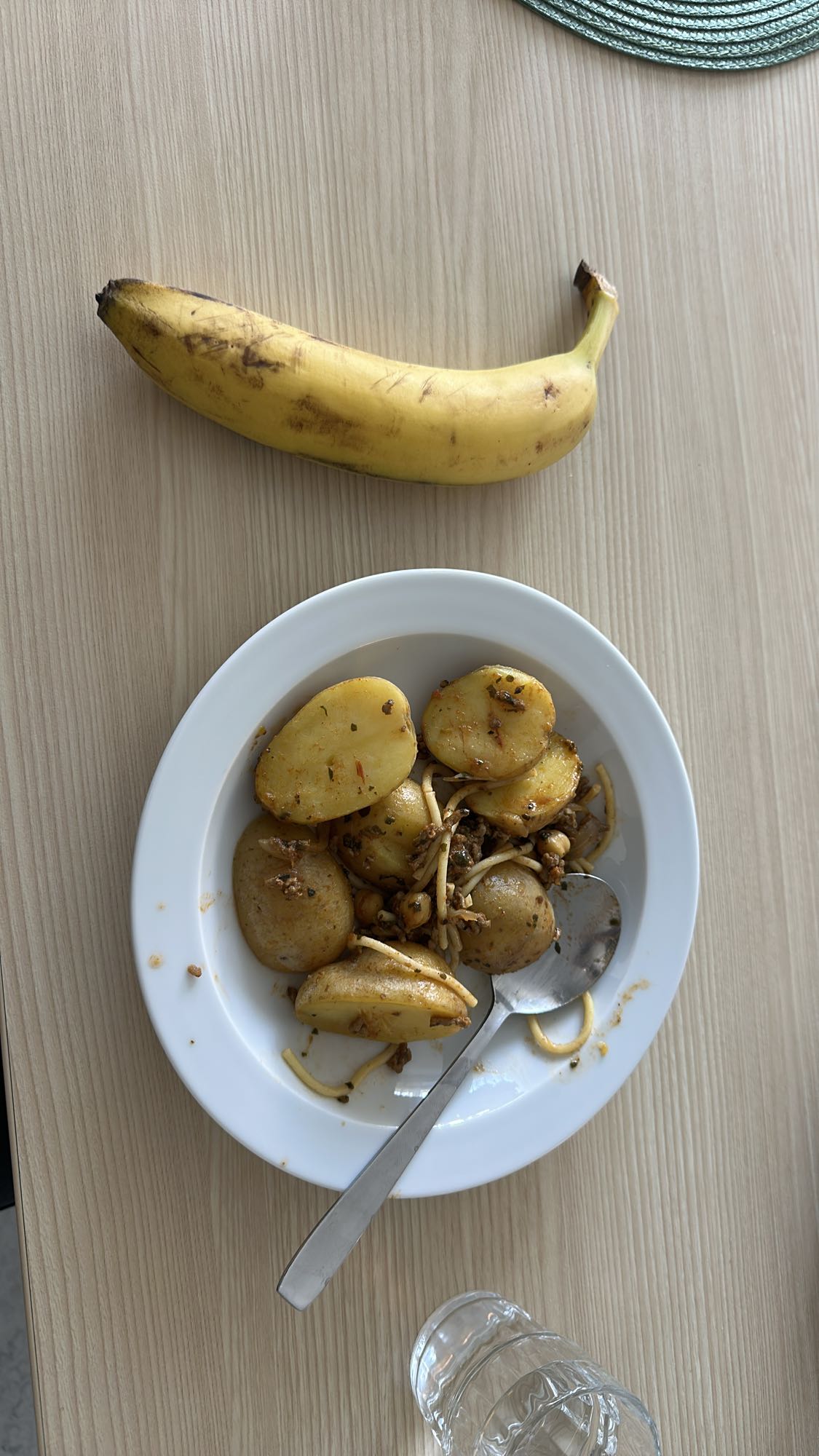 Potatis med banan
