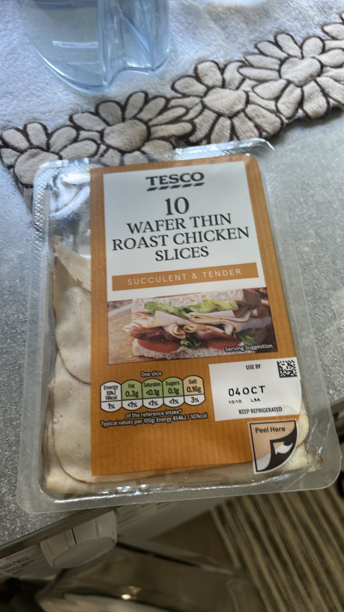 Roast Chicken Slices