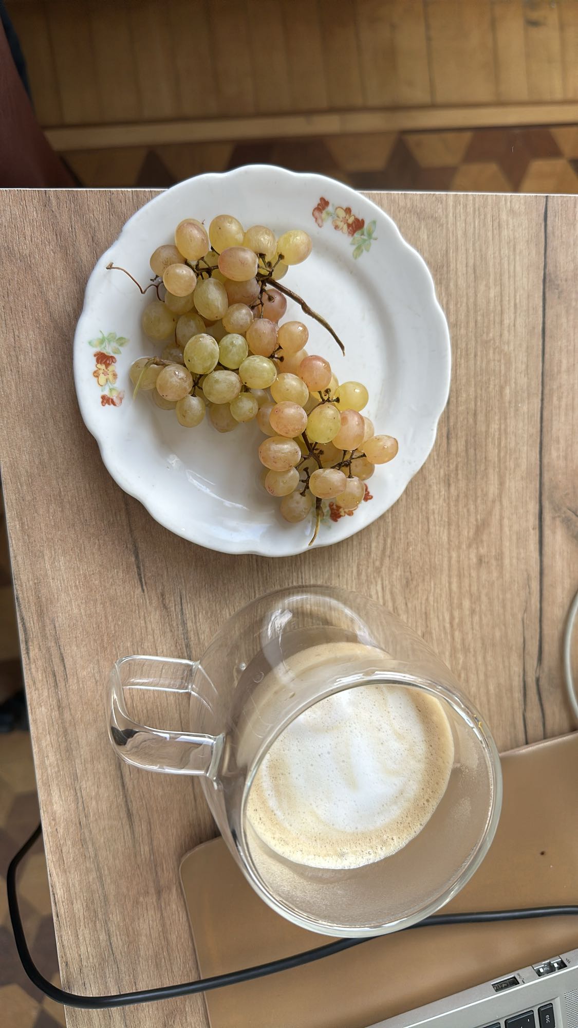 Grapes and Latte