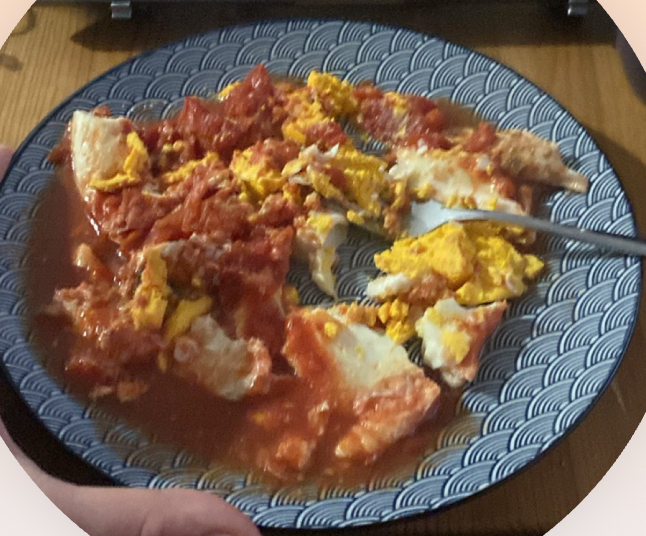 Tomato Egg Scramble