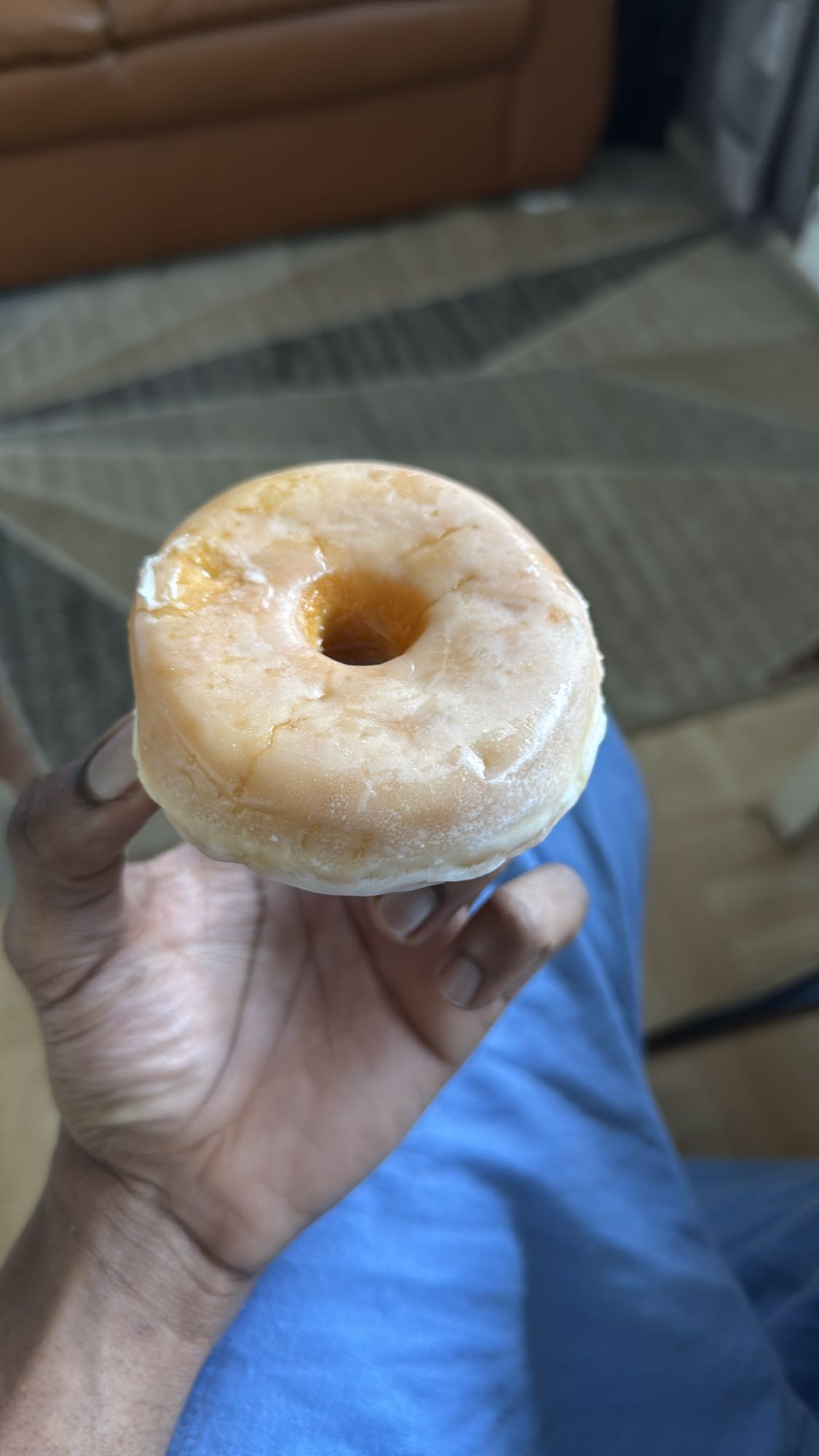 Donut glacé