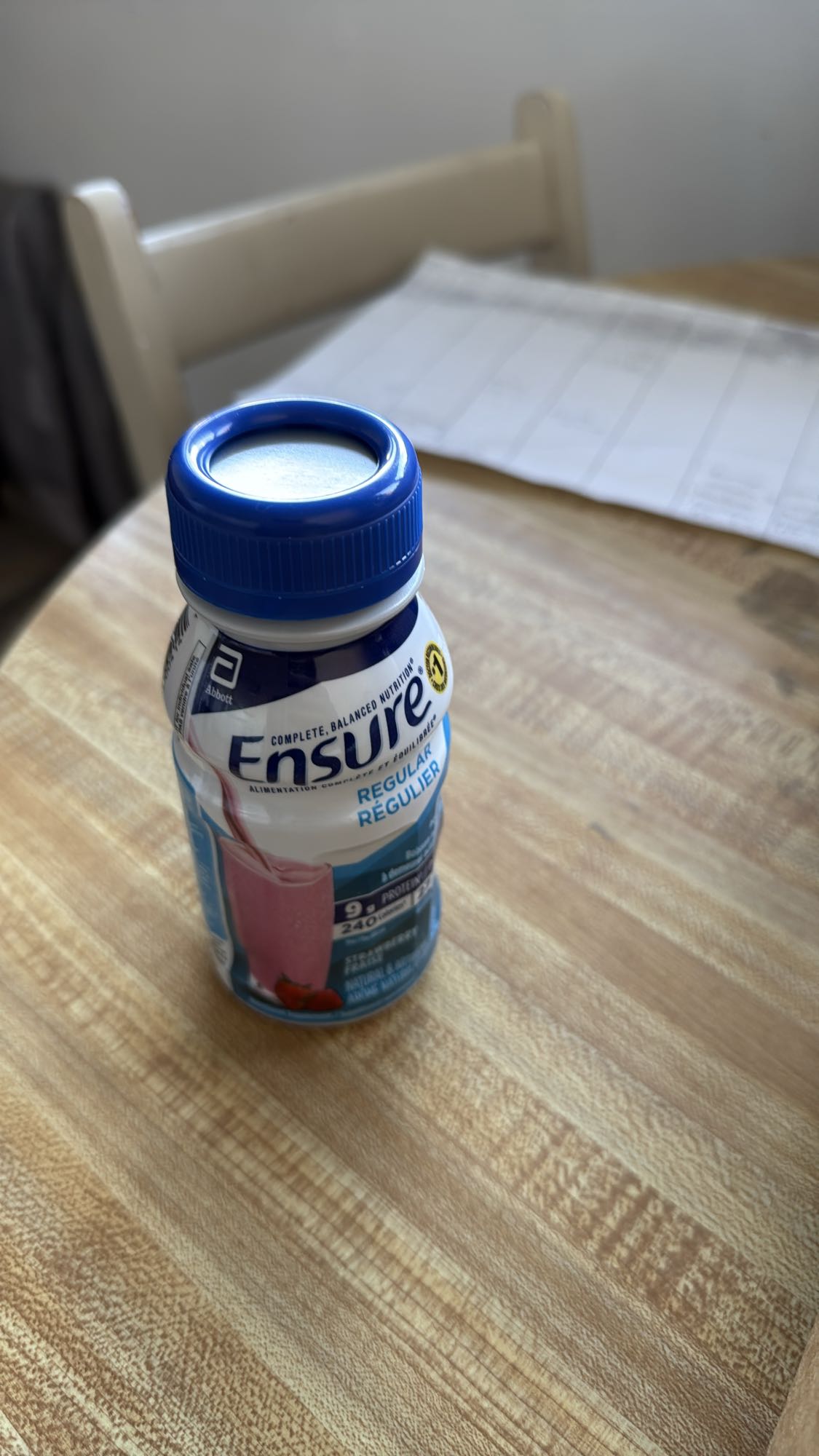 Boisson Ensure fraise