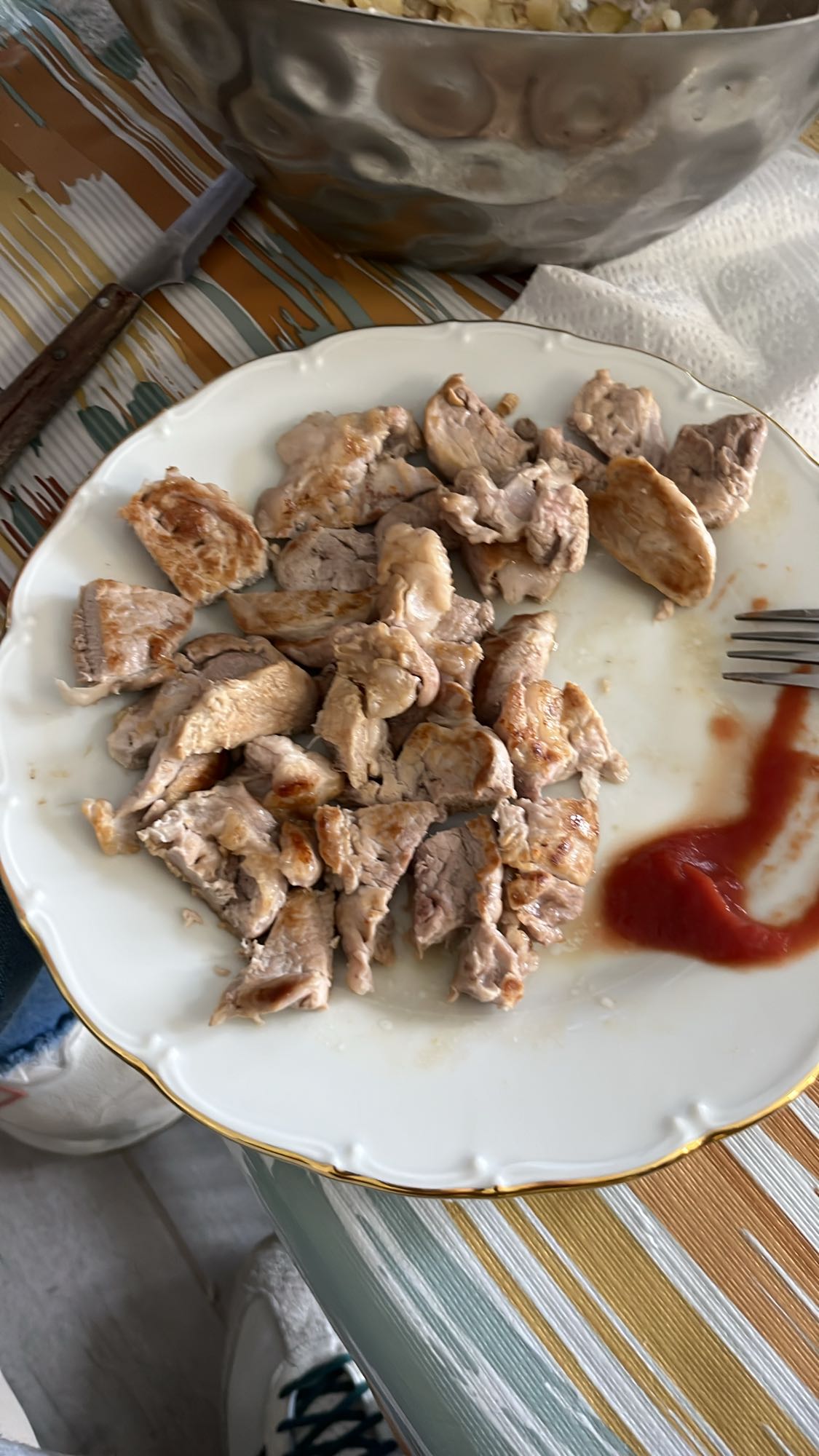 pollo con salsa de tomate