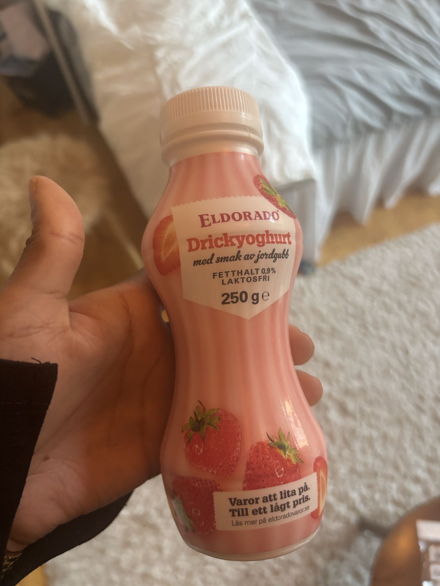 Jordgubbsdrickyoghurt