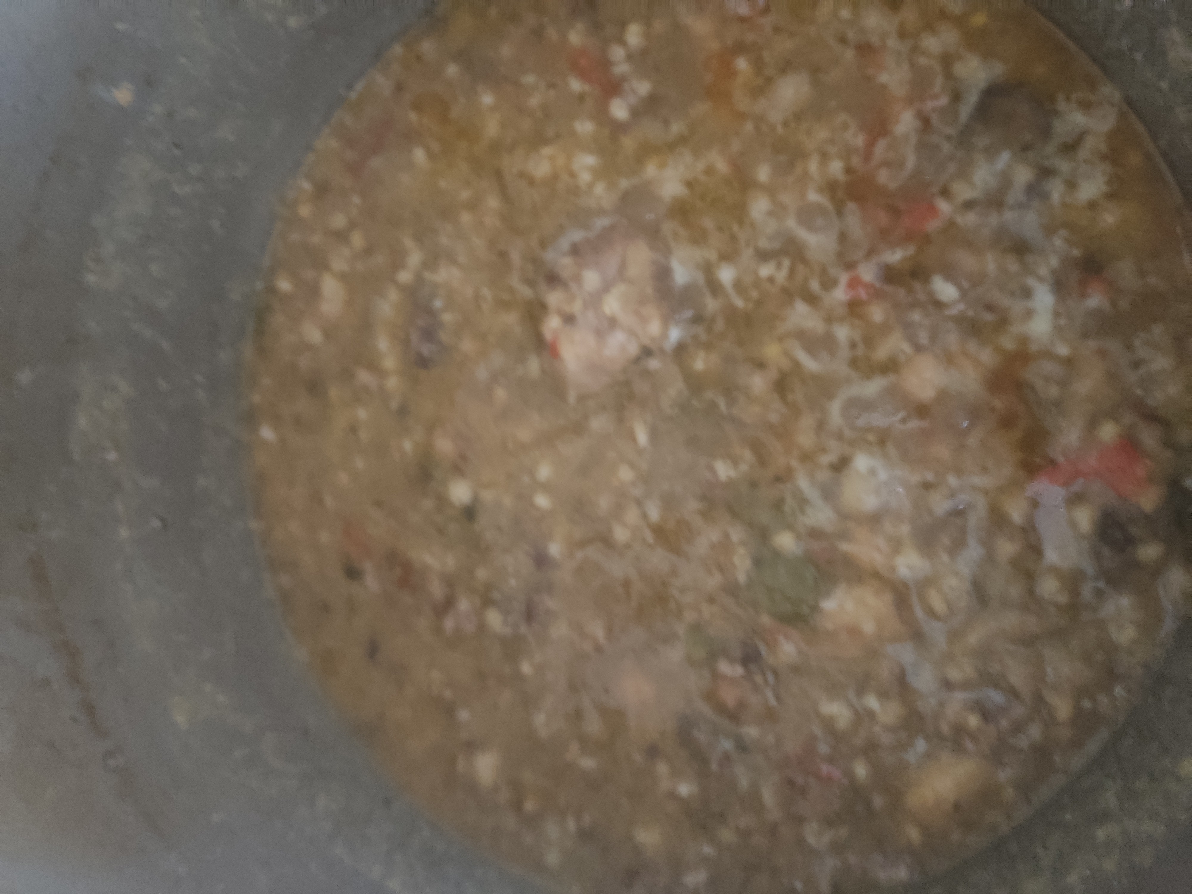 Bönsoppa med grönsaker